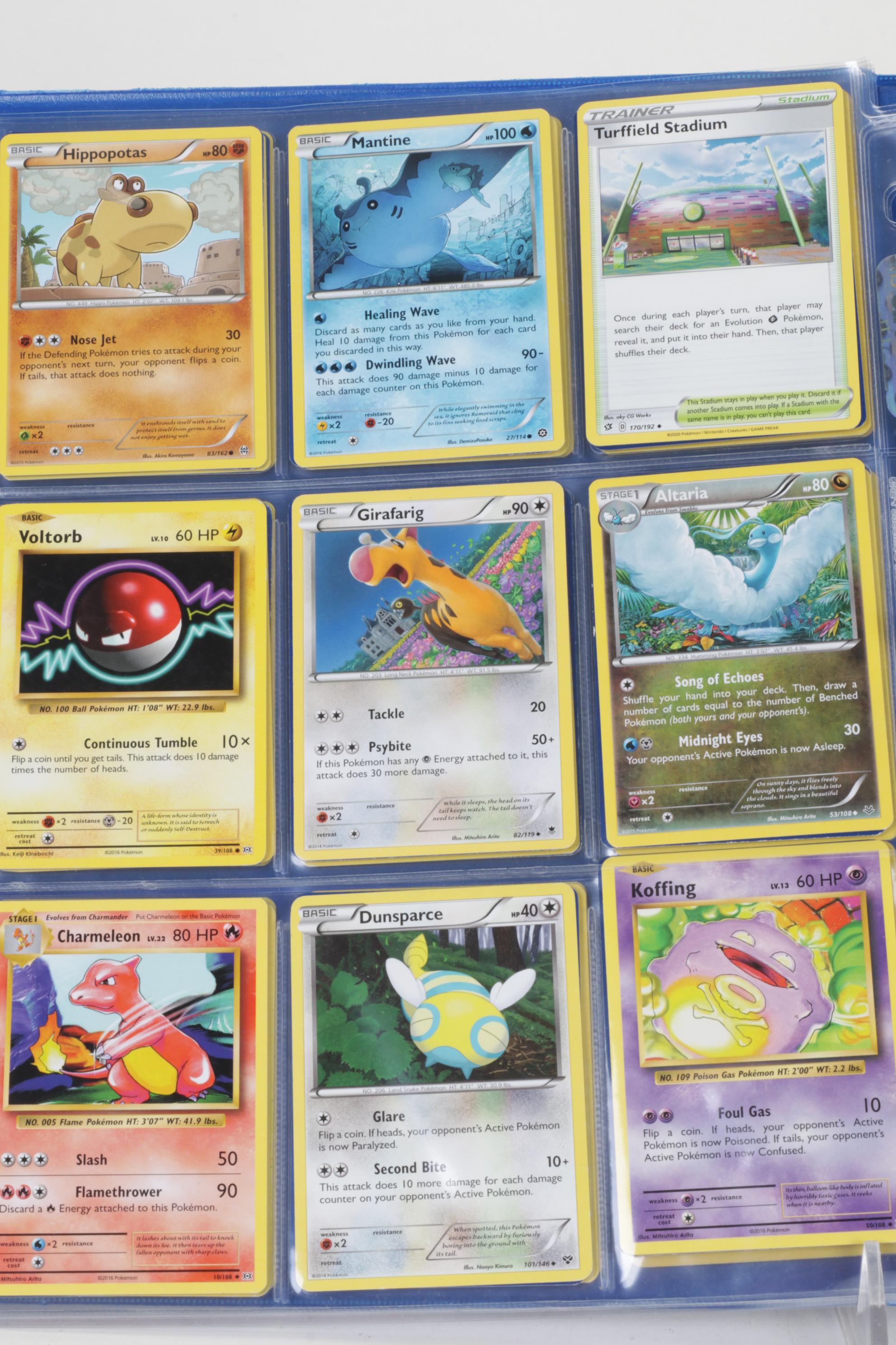 Pokémon Card Collection Featuring Base Set with Modern Reprints