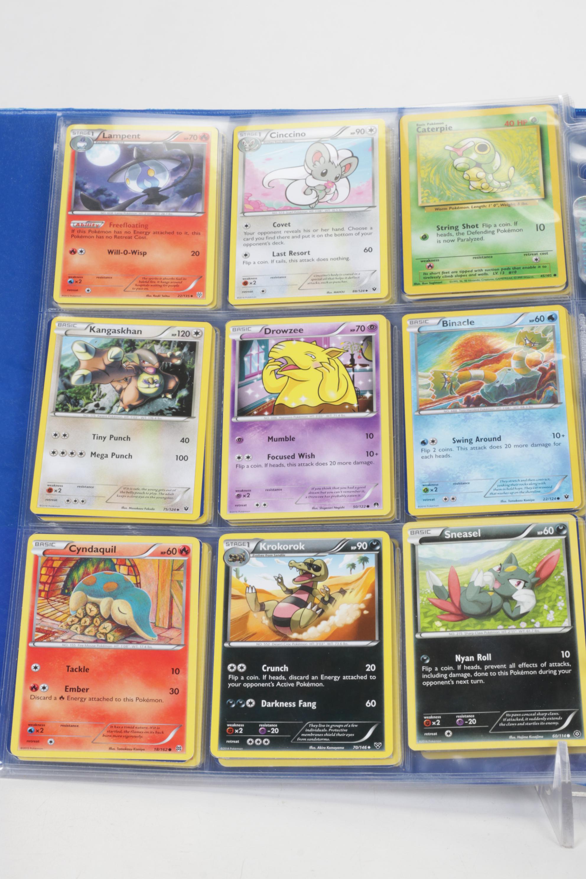 Pokémon Card Collection Featuring Base Set with Modern Reprints