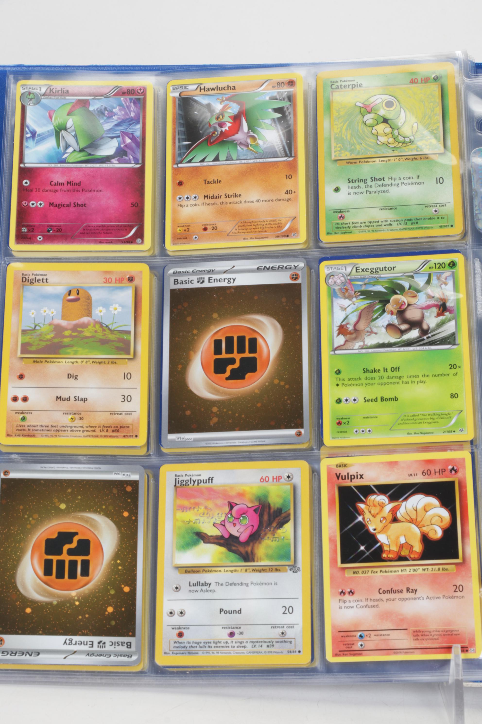 Pokémon Card Collection Featuring Base Set with Modern Reprints