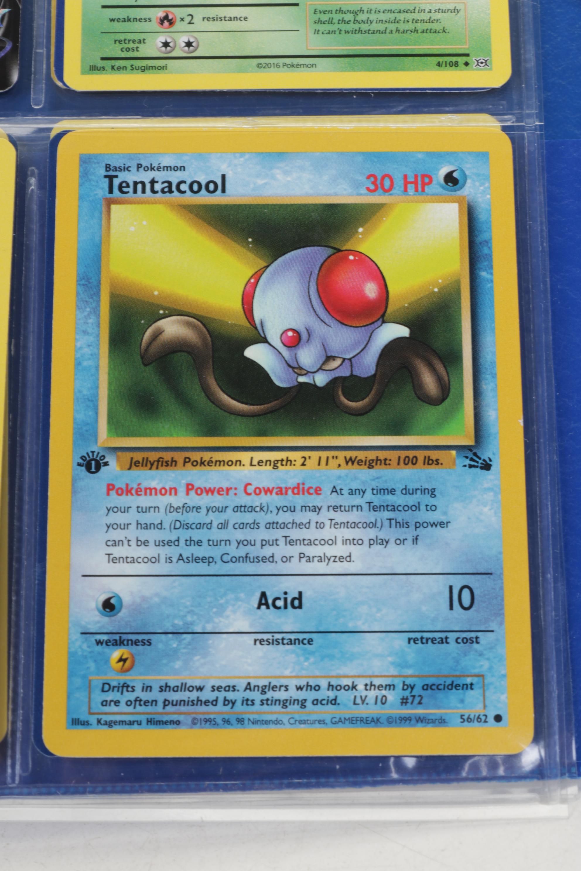 Pokémon Card Collection Featuring Base Set with Modern Reprints