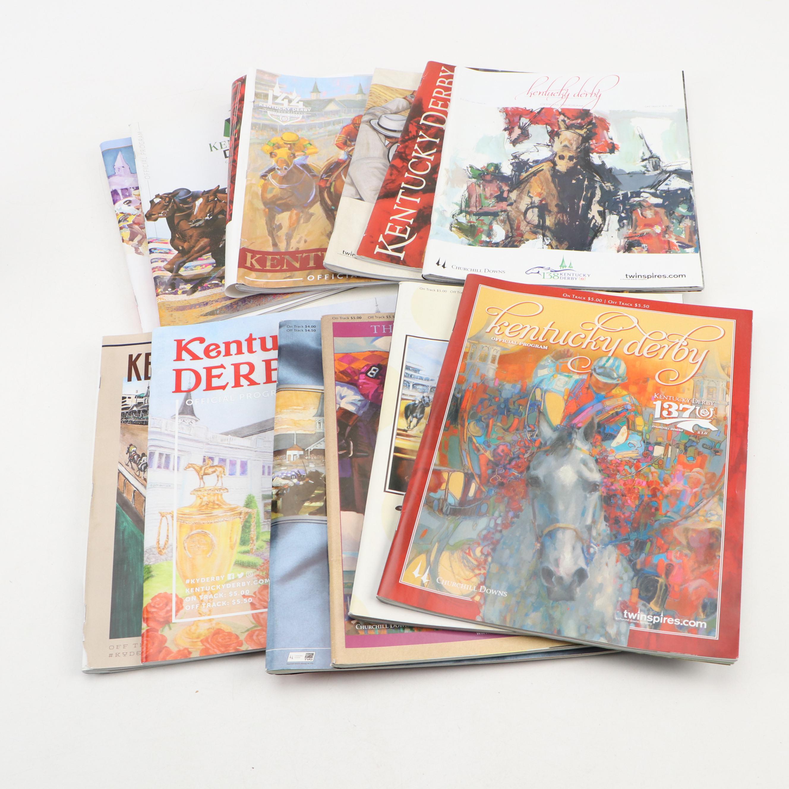 Churchill Downs Kentucky Derby Programs and More