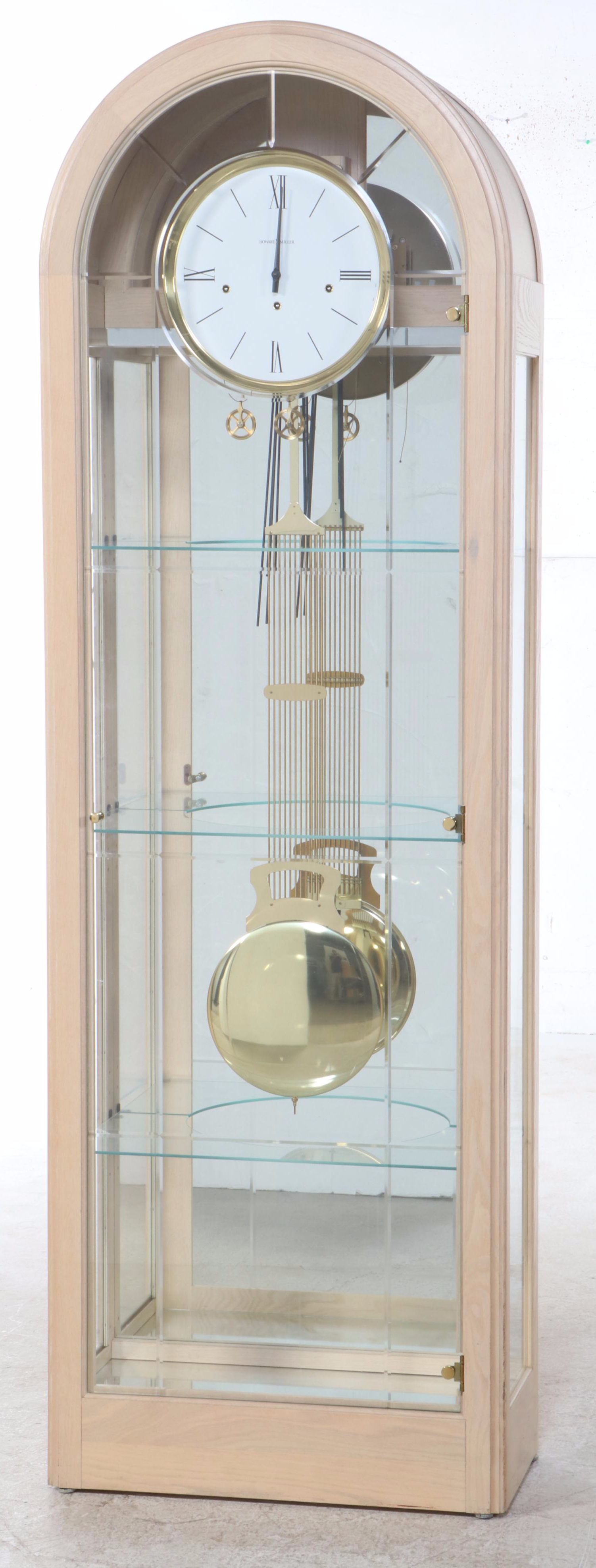 Howard Miller Curio Cabinet Grandfather Clock