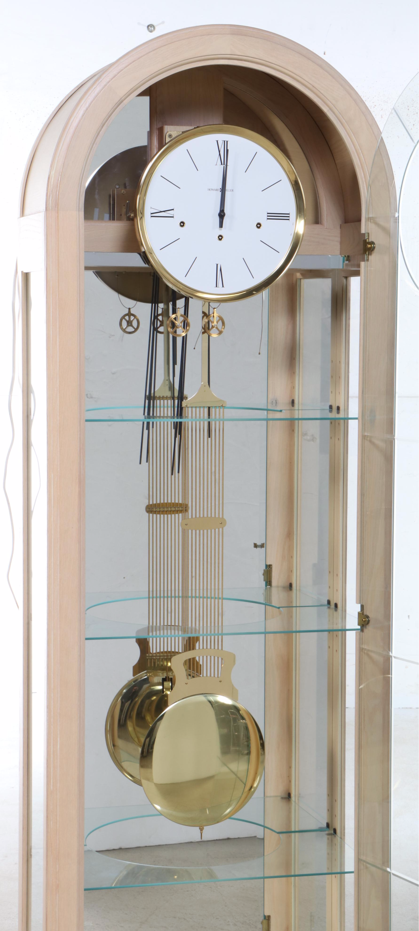 Howard Miller Curio Cabinet Grandfather Clock