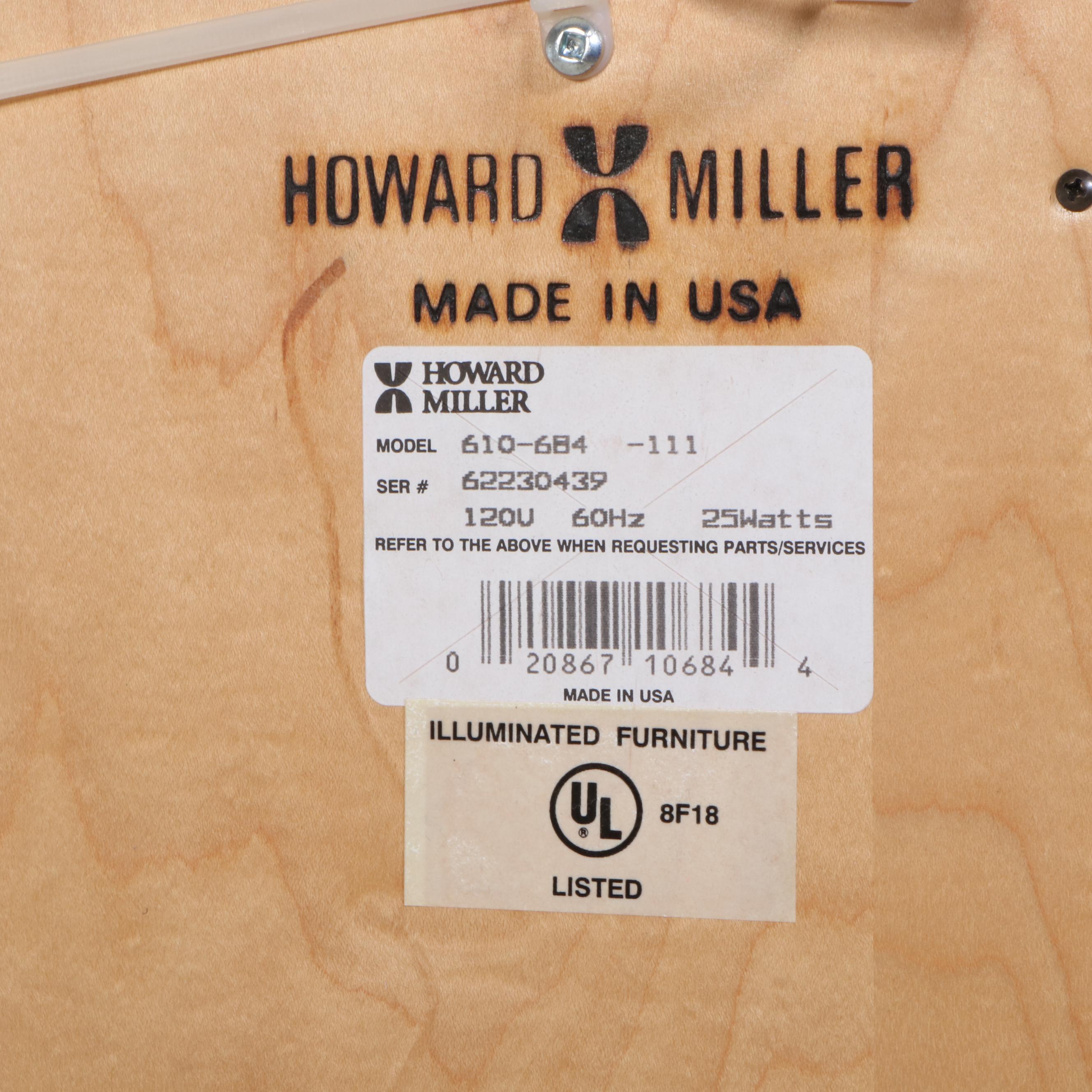 Howard Miller Curio Cabinet Grandfather Clock