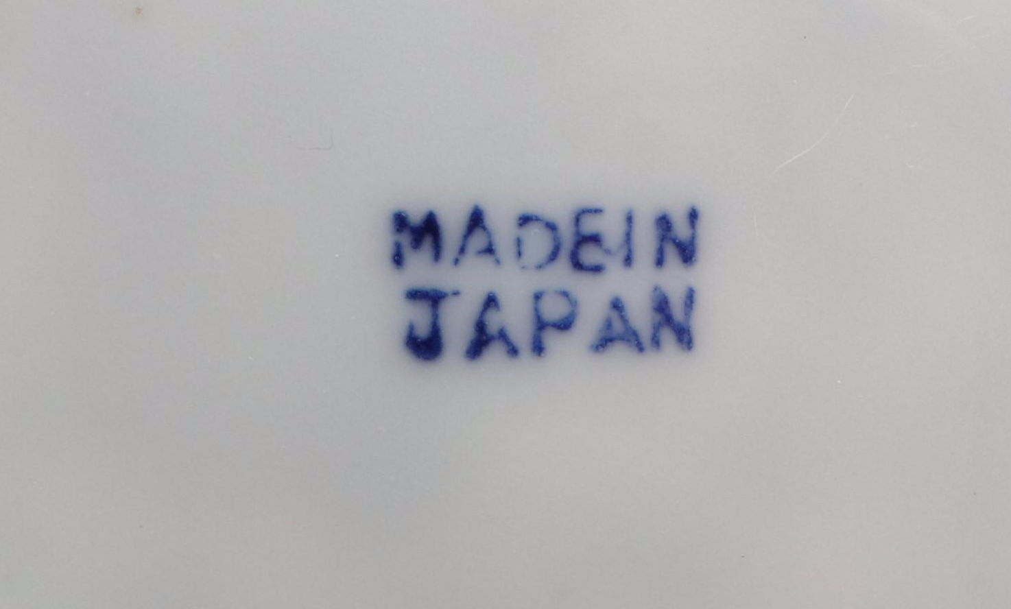 Children's Blue Willow Play Tea Set and Tableware, Mid-20th Century