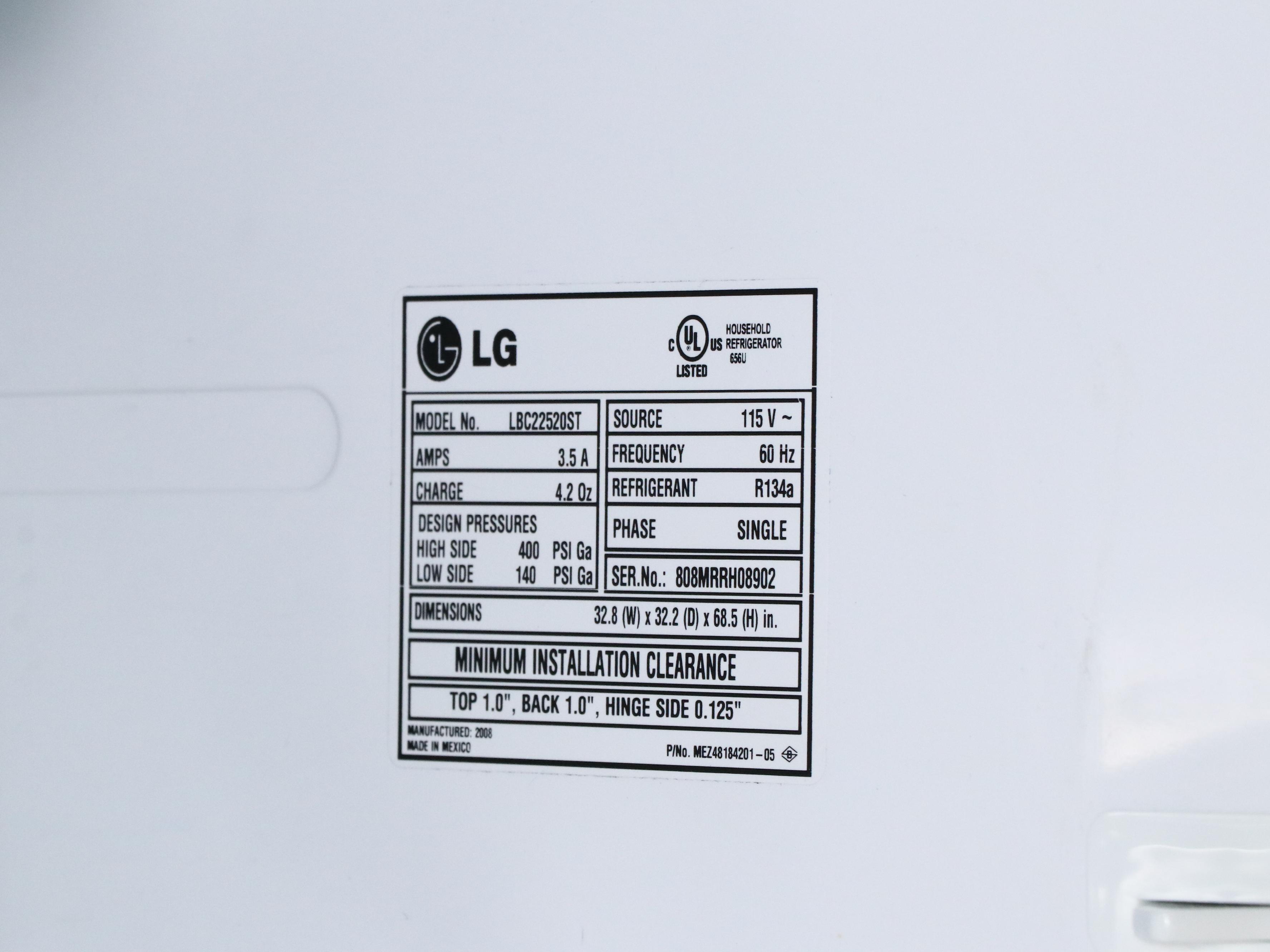 LG 22.4 Cu. Ft. Stainless Steel Bottom-Freezer Refrigerator