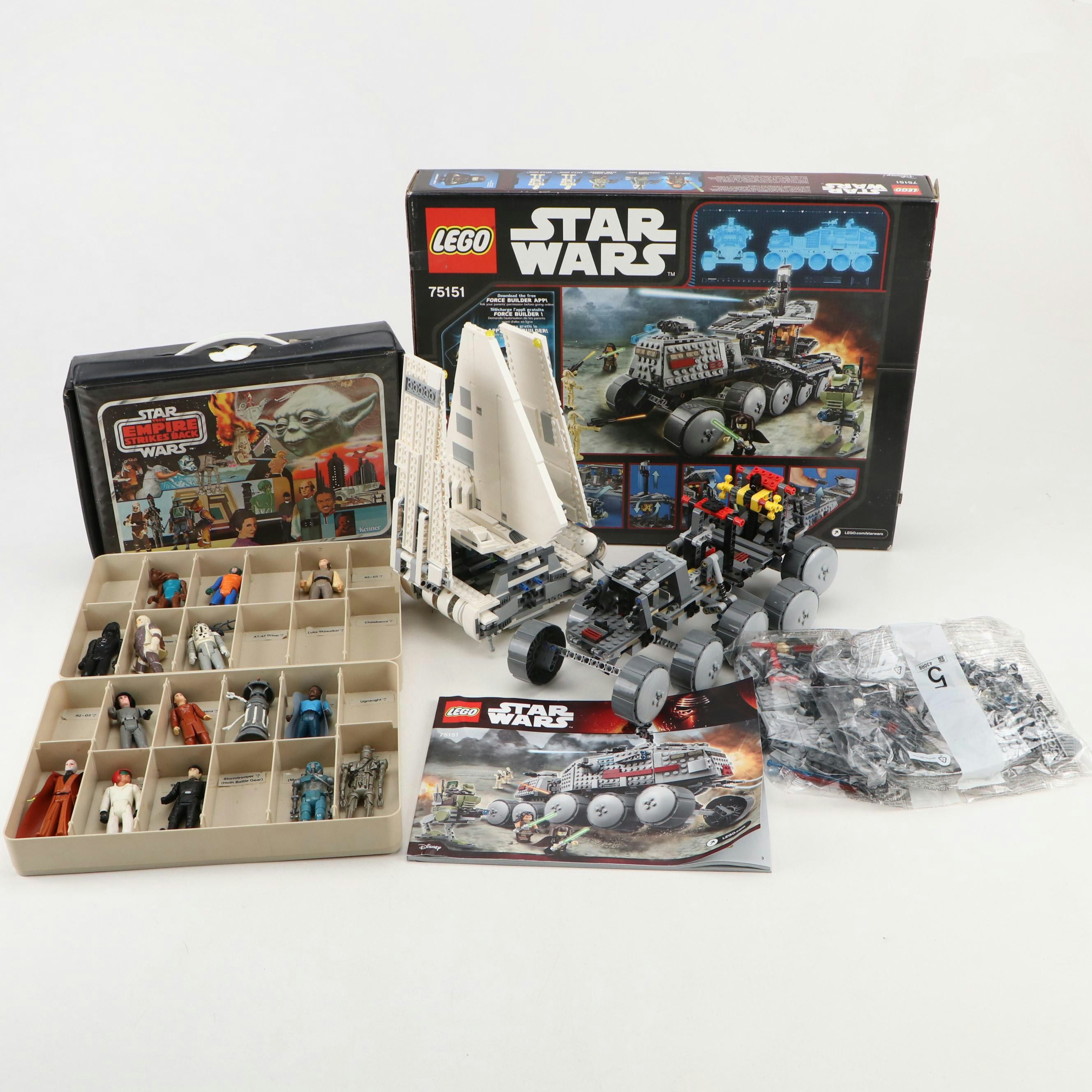 LEGO Star Wars Clone Turbo Tank, Imperial Shuttle Tydirium and Action Figures