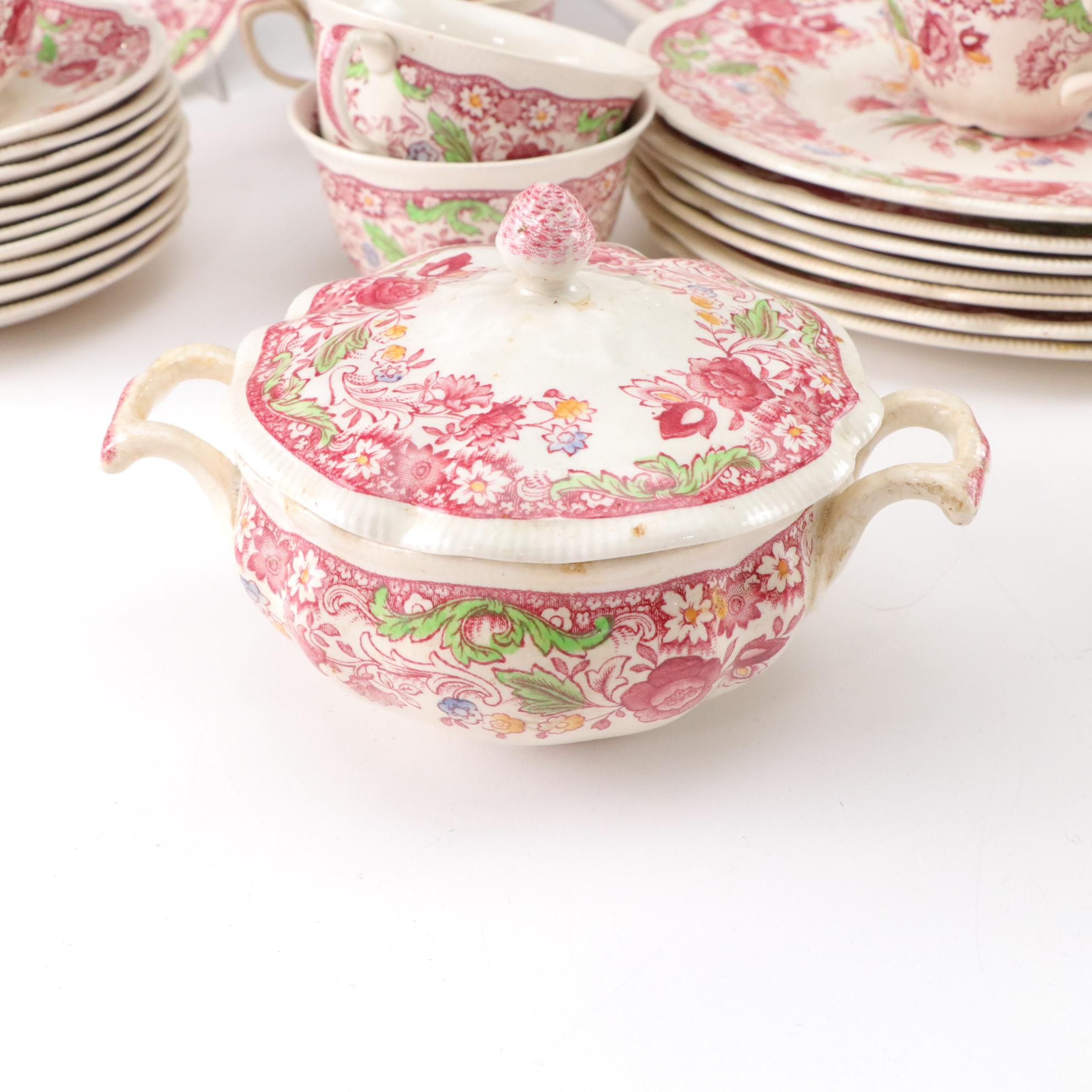 Johnson Bros. "Dorchester" Plates, Teacups & More