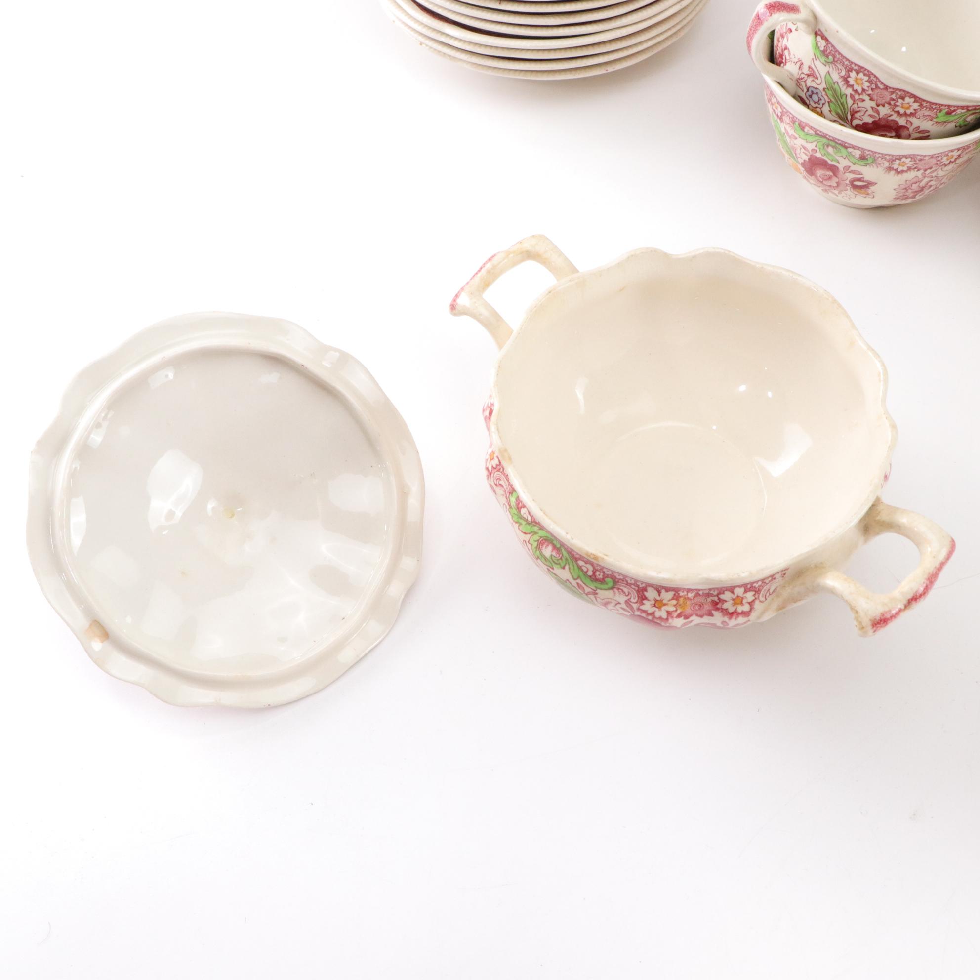Johnson Bros. "Dorchester" Plates, Teacups & More