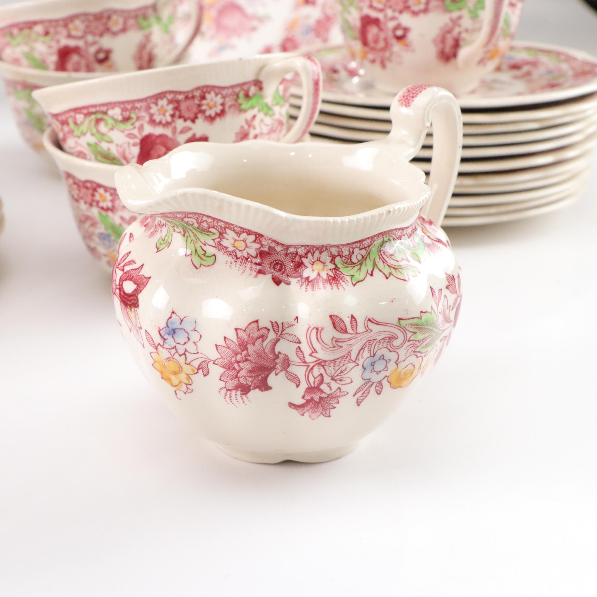 Johnson Bros. "Dorchester" Plates, Teacups & More