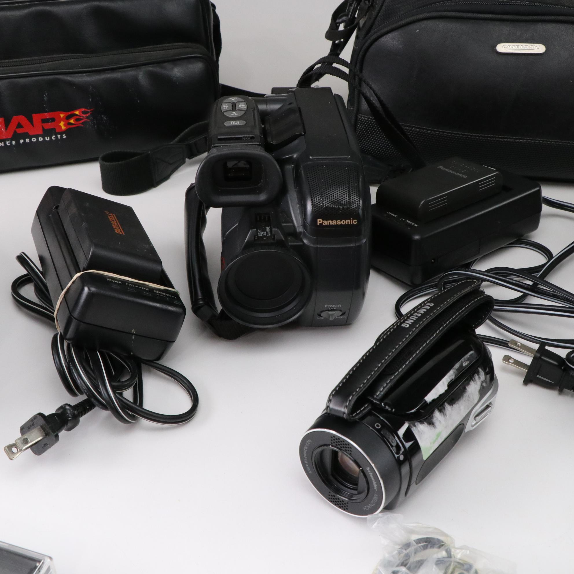 Digital & Film Video Camera by JVC, Panasonic & Samsung