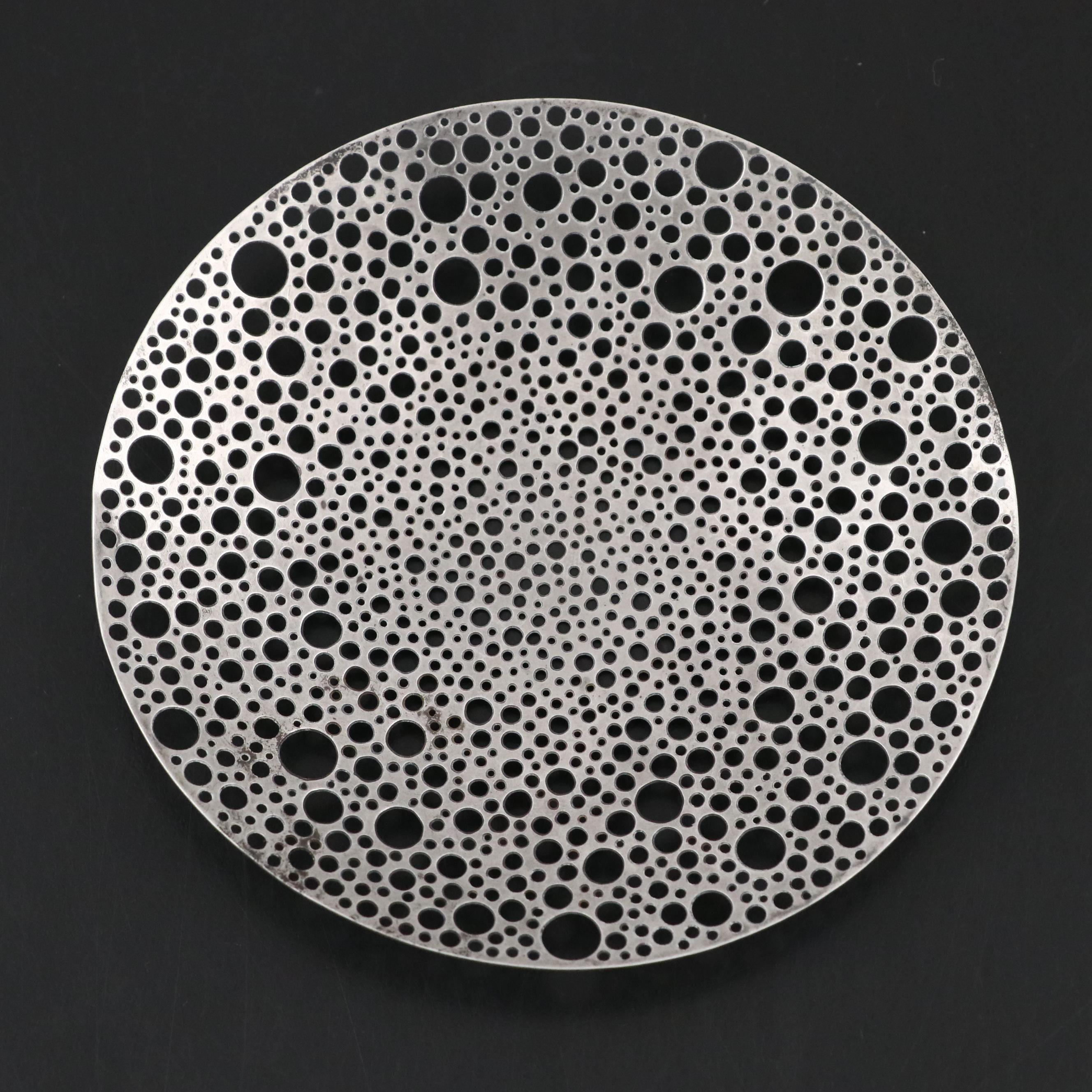 Ted Muehling Sterling Silver Tea Strainer