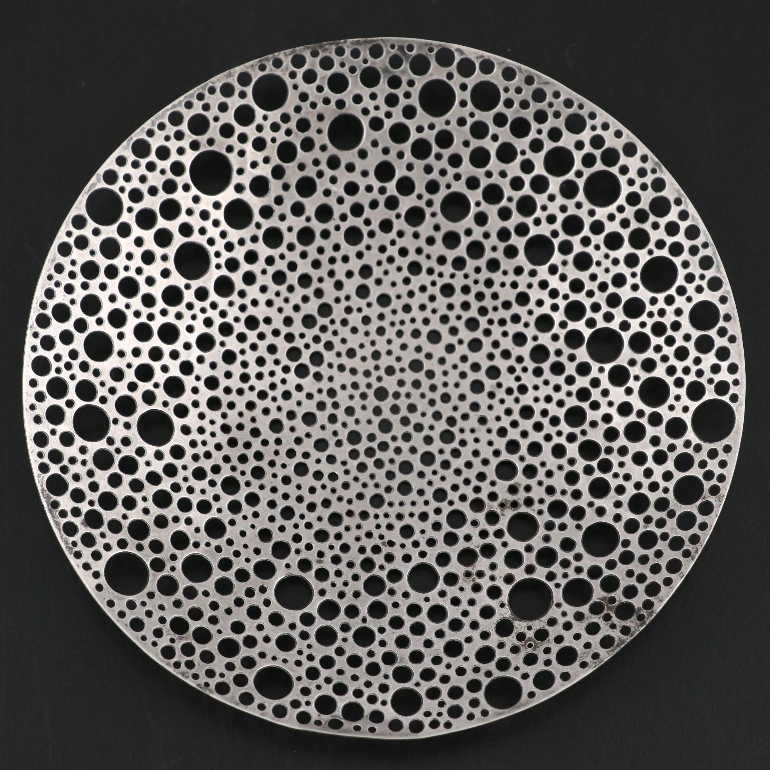 Ted Muehling Sterling Silver Tea Strainer