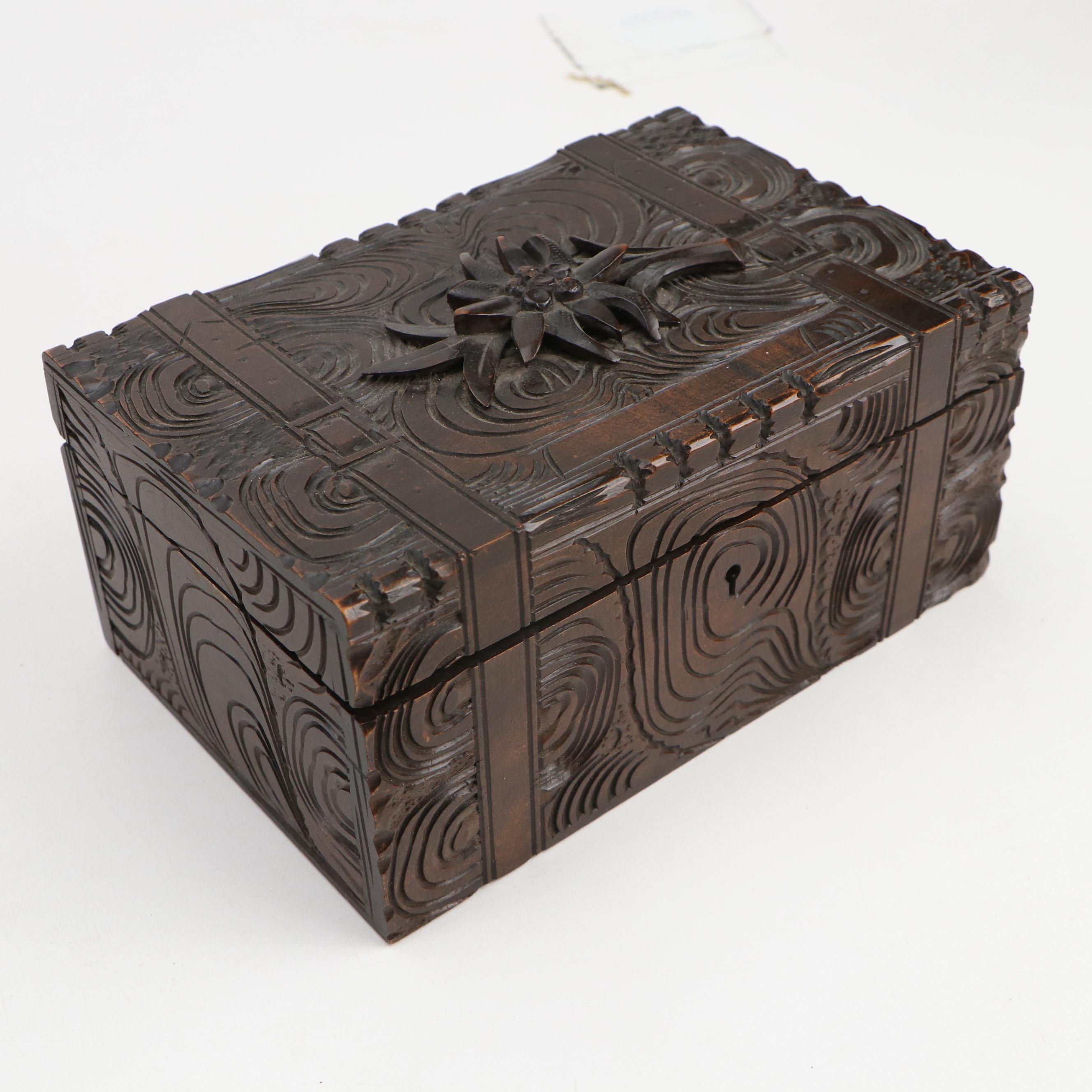 Enkeboll Designs Wooden Corbels with Other Carved Wood Box