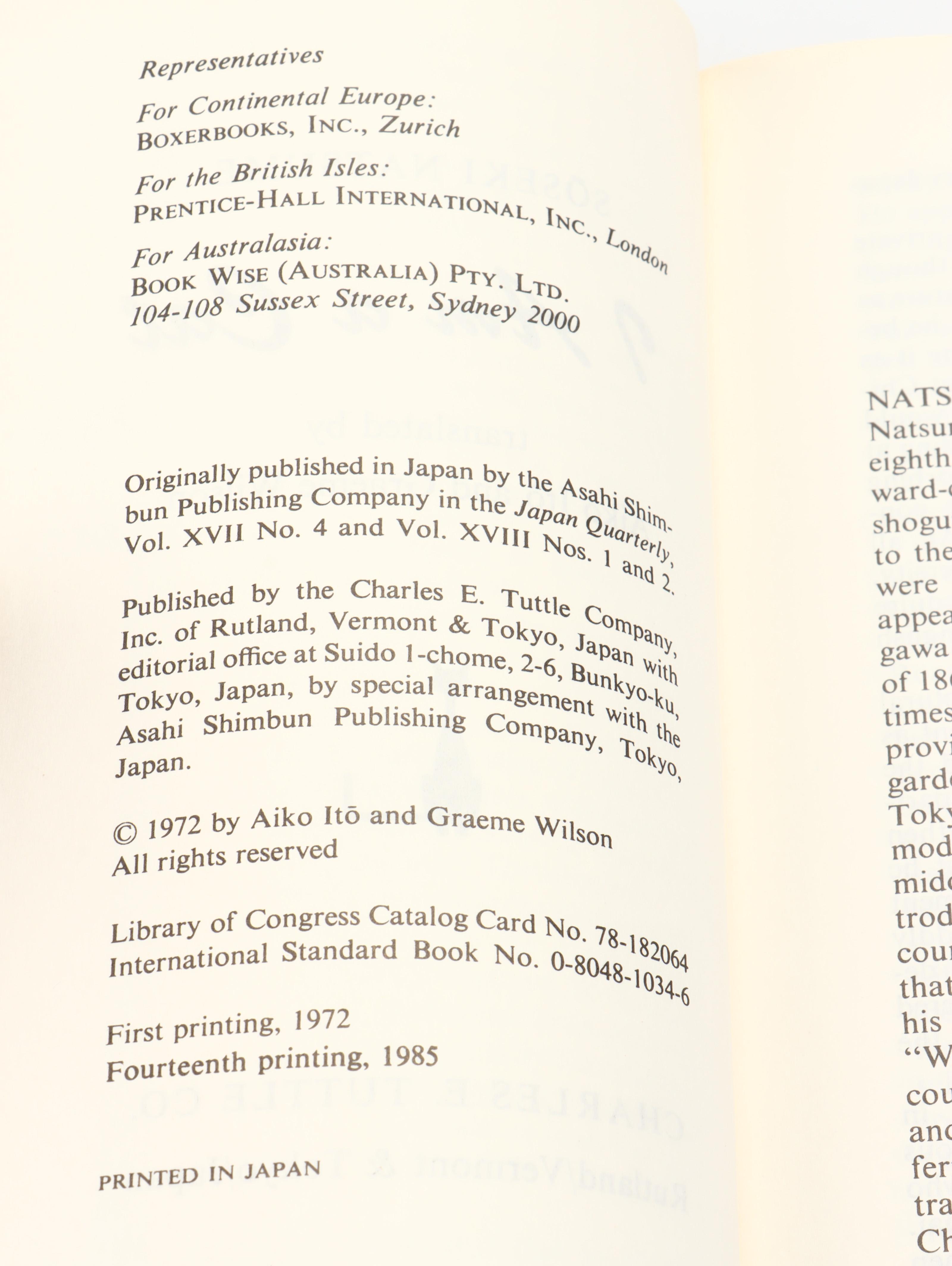 "I Am a Cat" by Natsume Sōseki and More Japanese Literary Classics