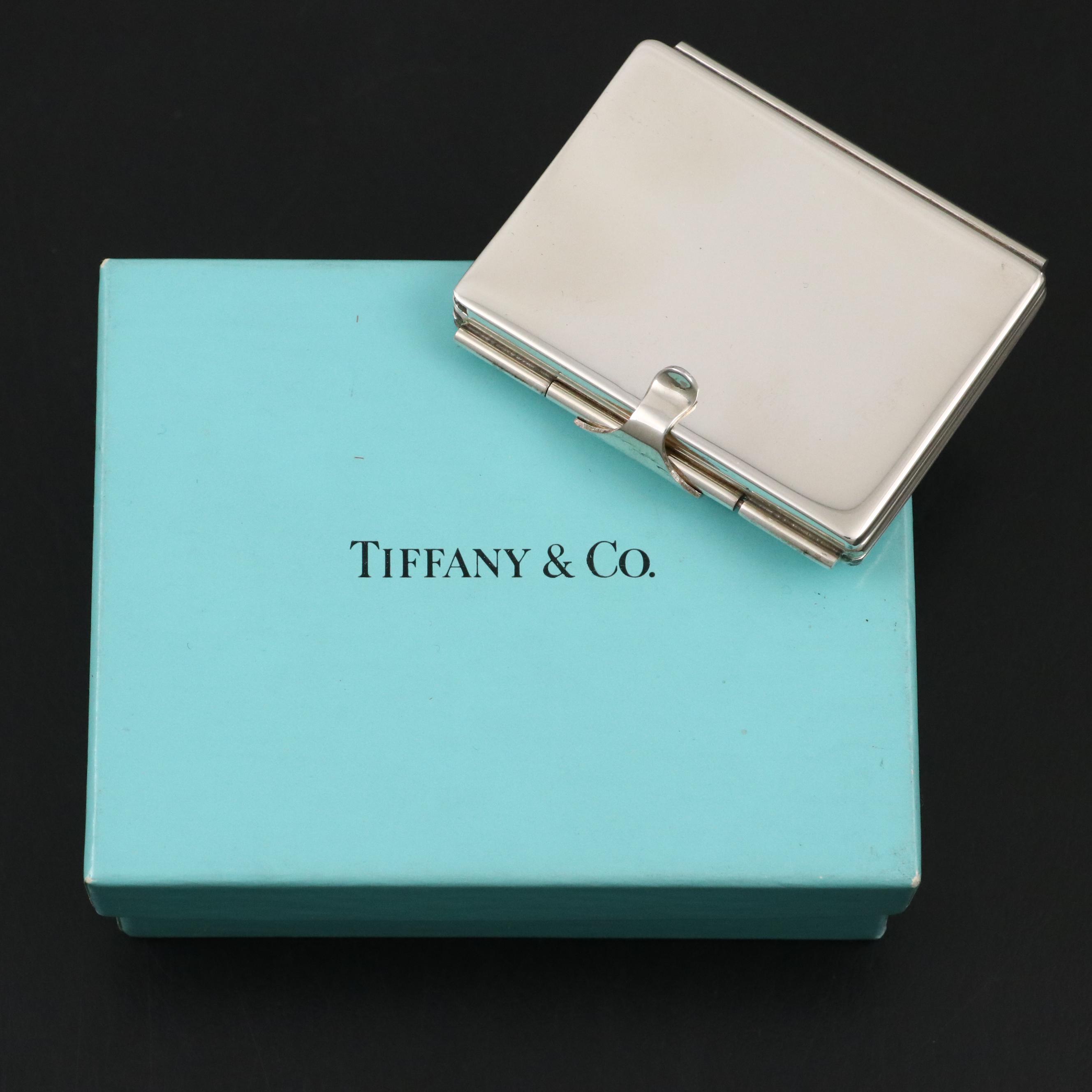 Tiffany & Co. Sterling Silver Folding Travel Frame