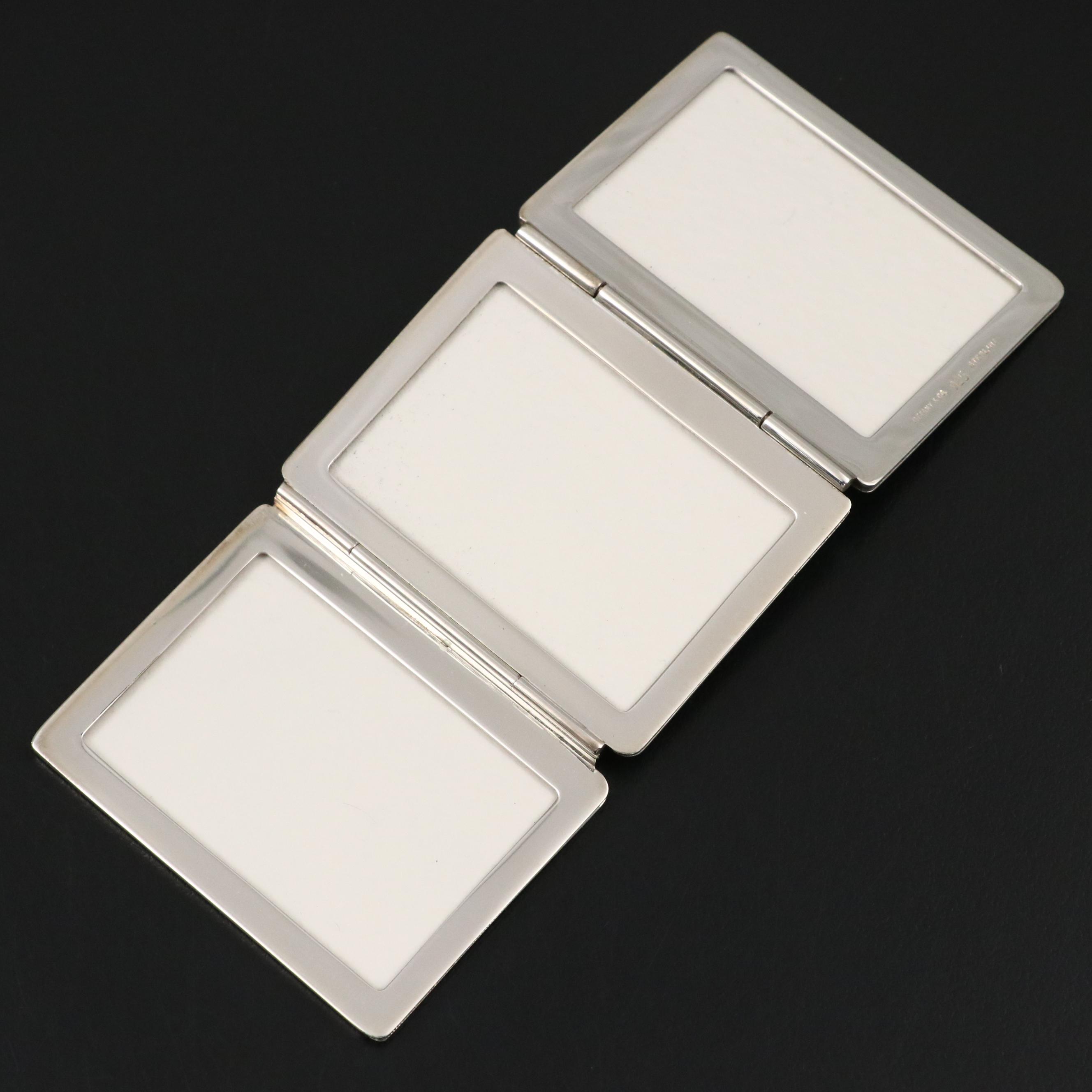 Tiffany & Co. Sterling Silver Folding Travel Frame