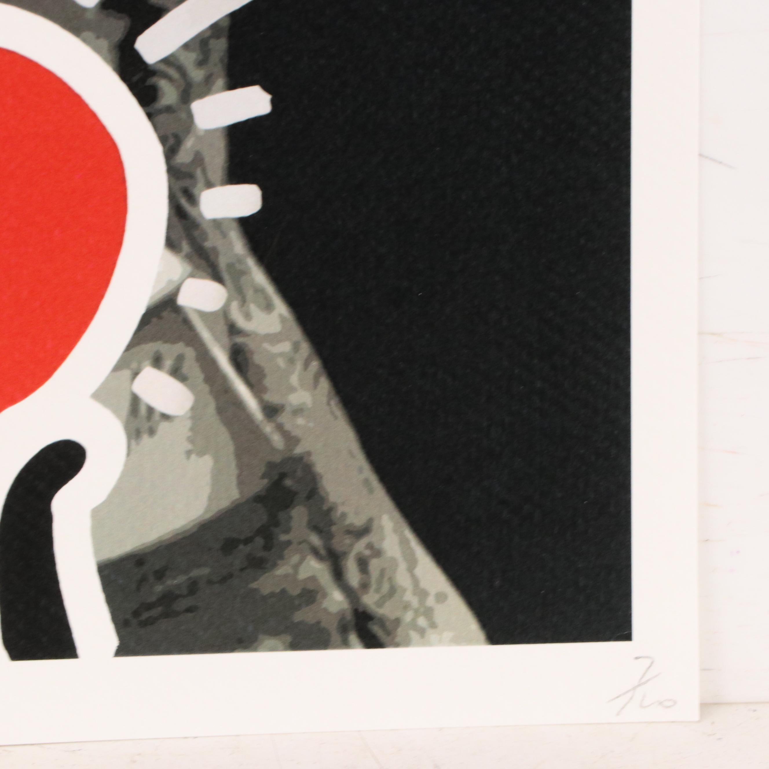 Death NYC Pop Art Graphic Print Featuring Marilyn Monroe Modified x Haring, 2024