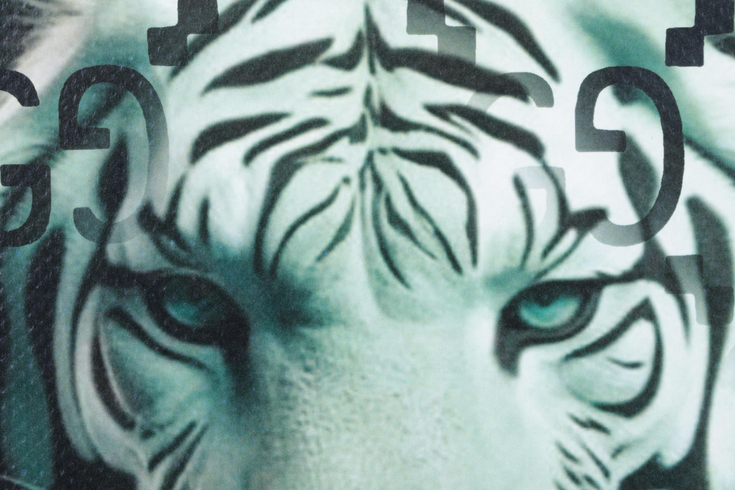 Death NYC Pop Art Homage to Gucci x White Tiger, 2025