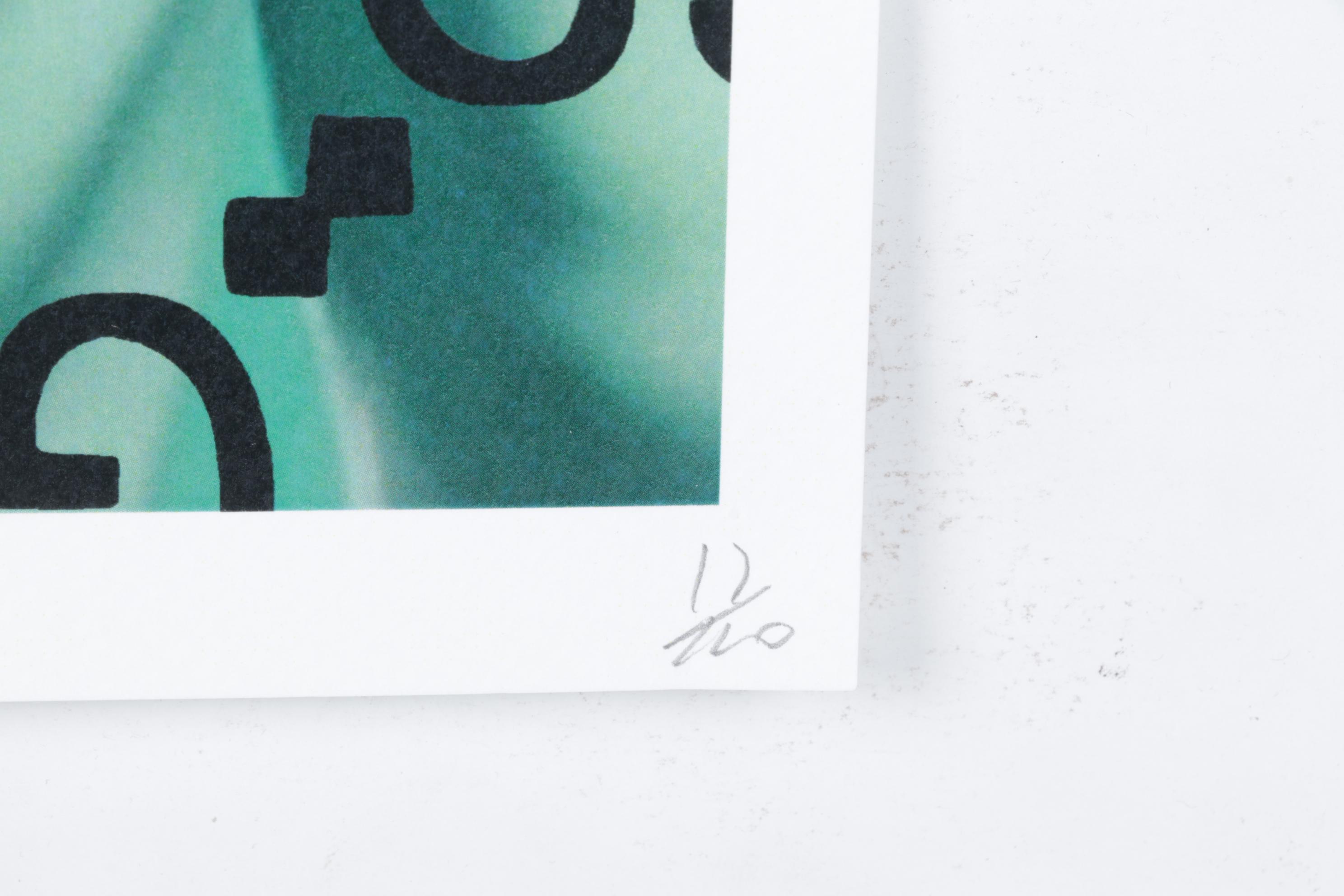 Death NYC Pop Art Homage to Gucci x White Tiger, 2025