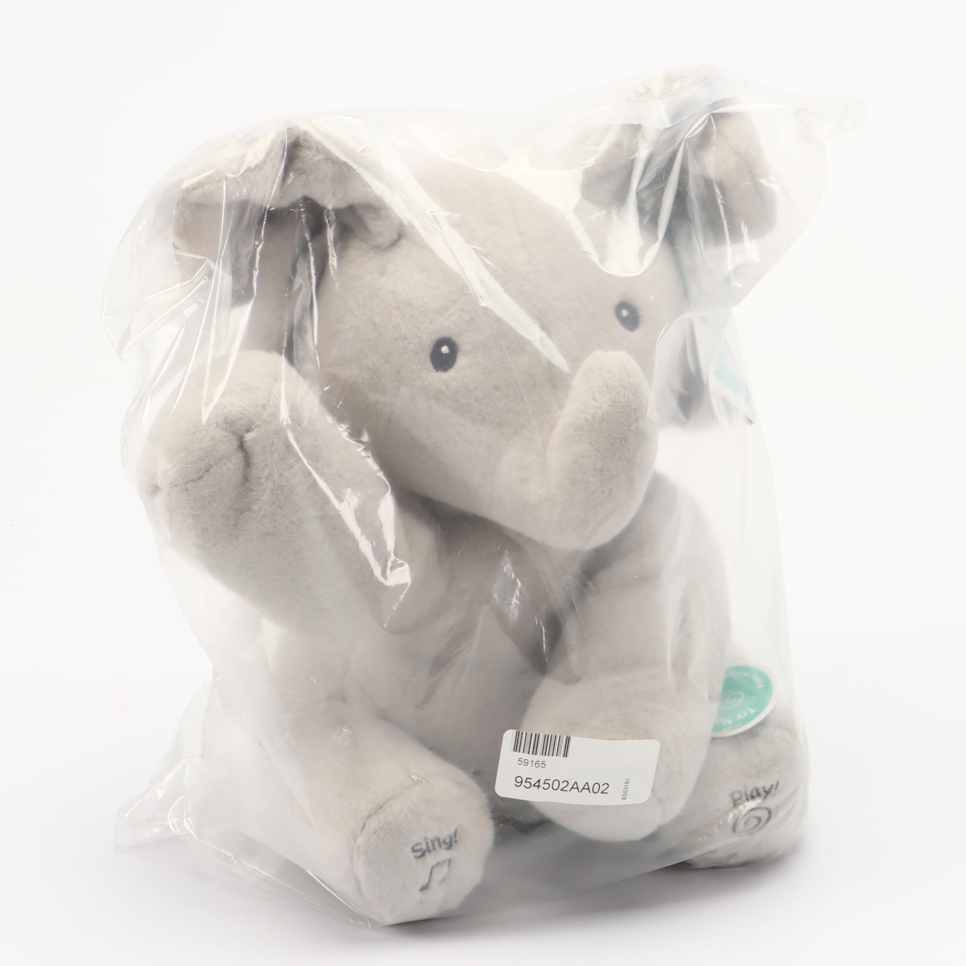 Snax the Sloth and Interactive Plush Elephant