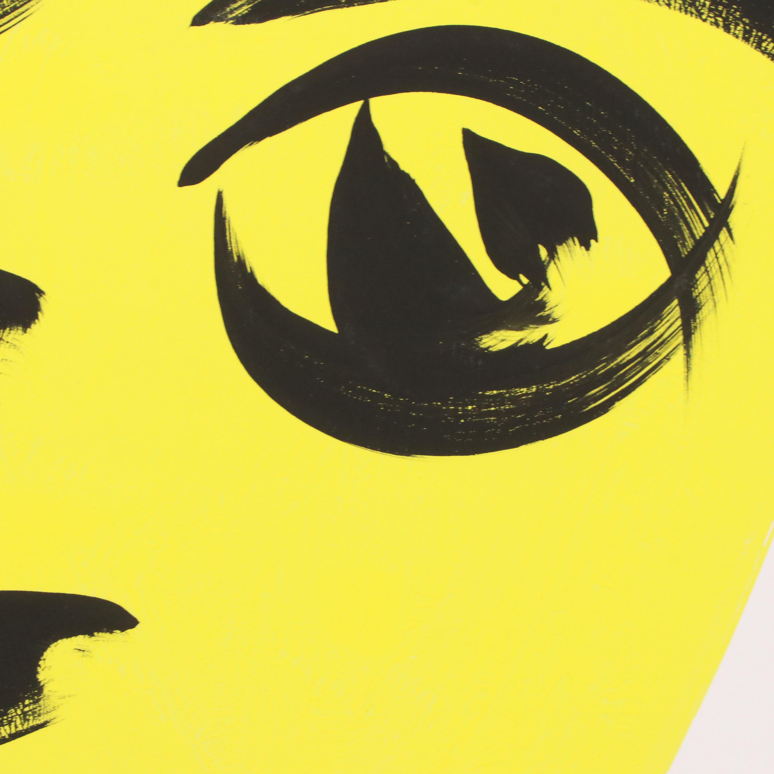 Peter Keil Abstract Acrylic Portrait