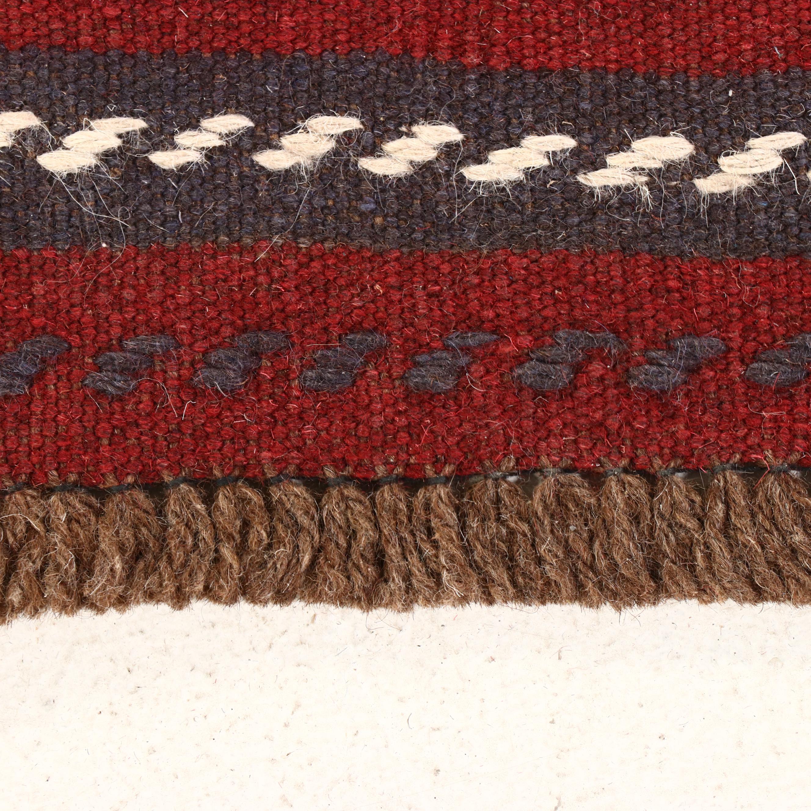 2'4 x 11'8 Handwoven Afghan Mashwani Carpet Runner