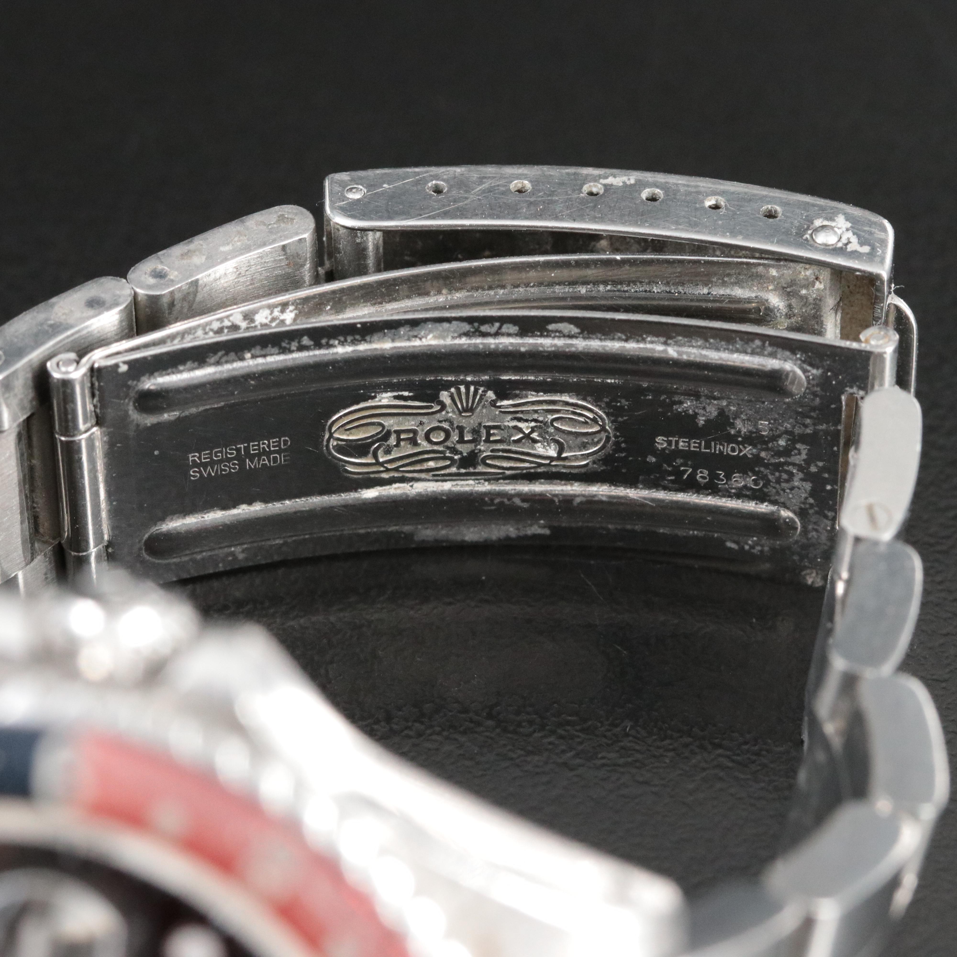 1989 Rolex GMT-Master II Superlative Chronometer Date Watch