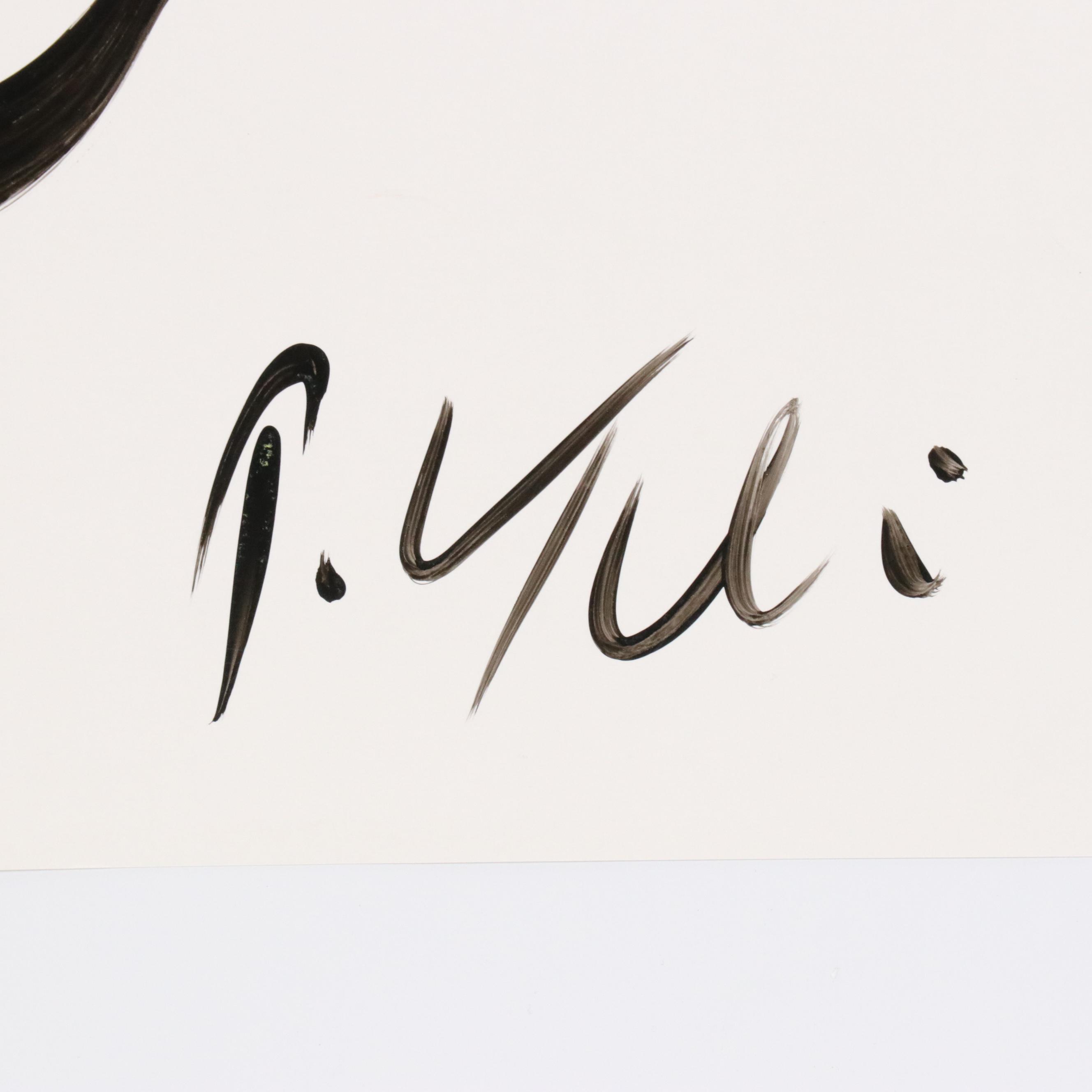 Peter Keil Abstract Acrylic Portrait