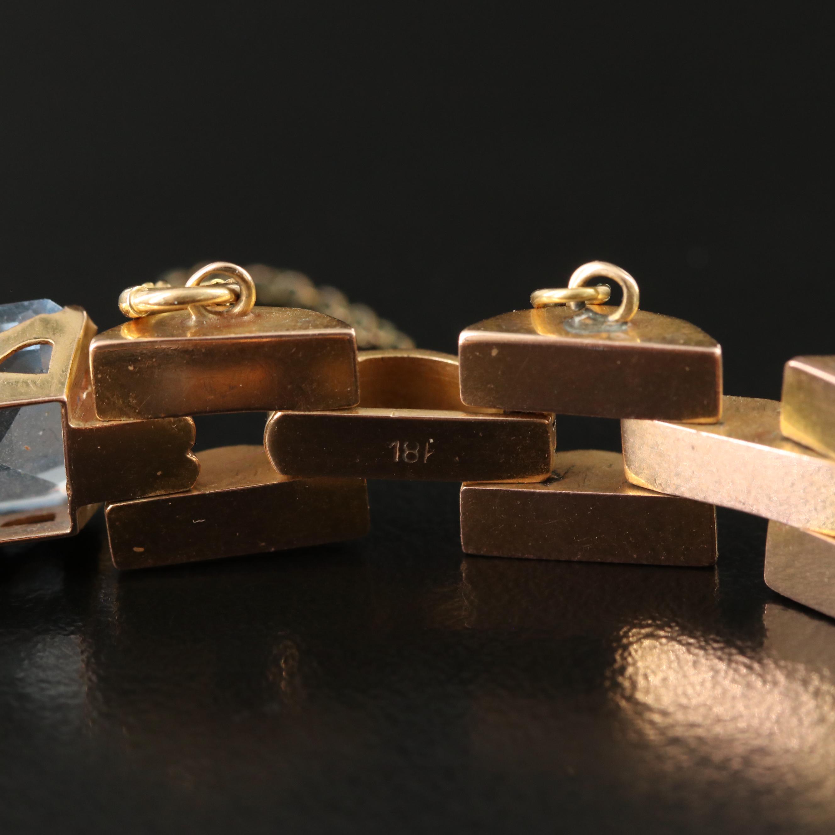 Retro 18K Spinel Bracelet