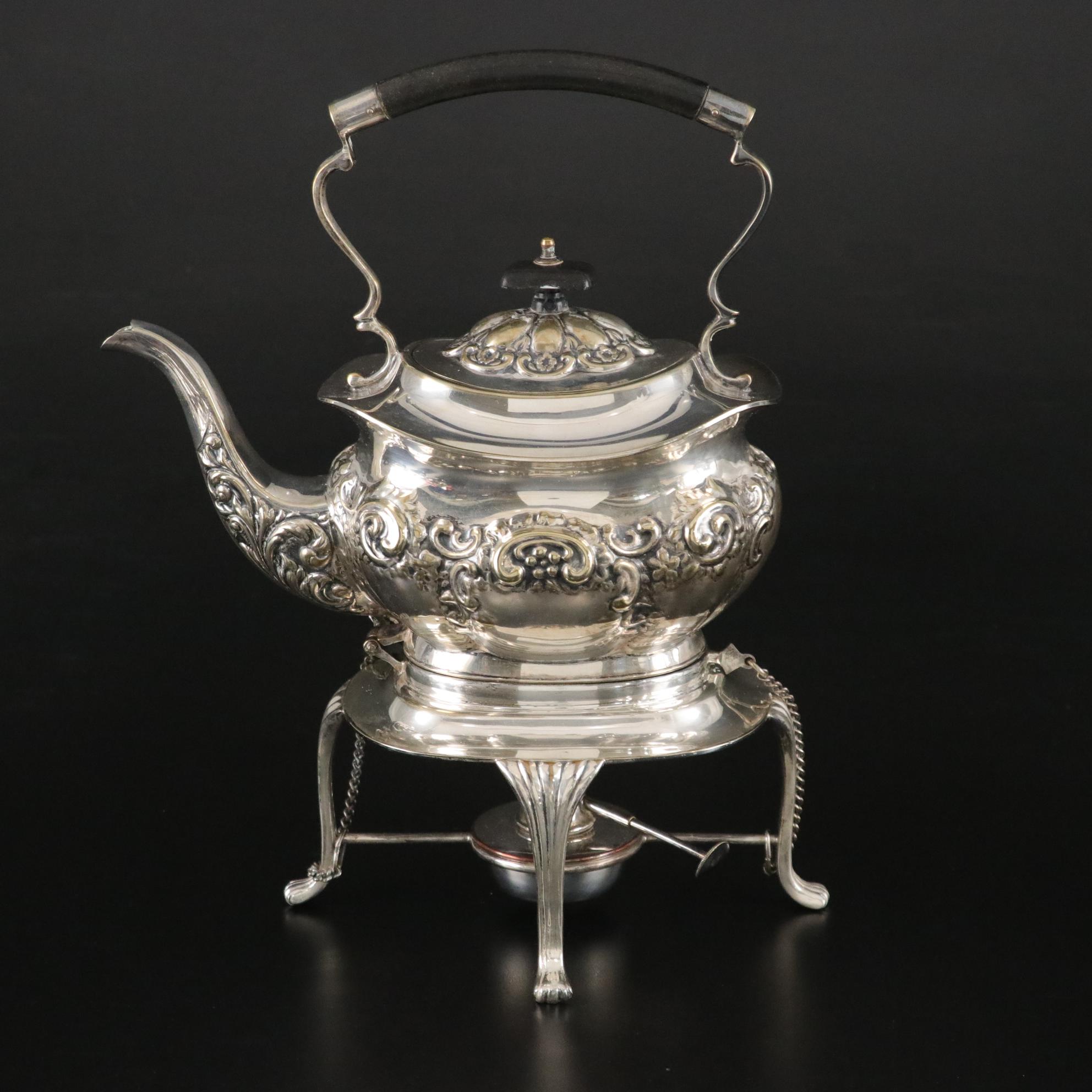 Winchester Silver Plate Coffee and Tea Service Made In Sheffield England