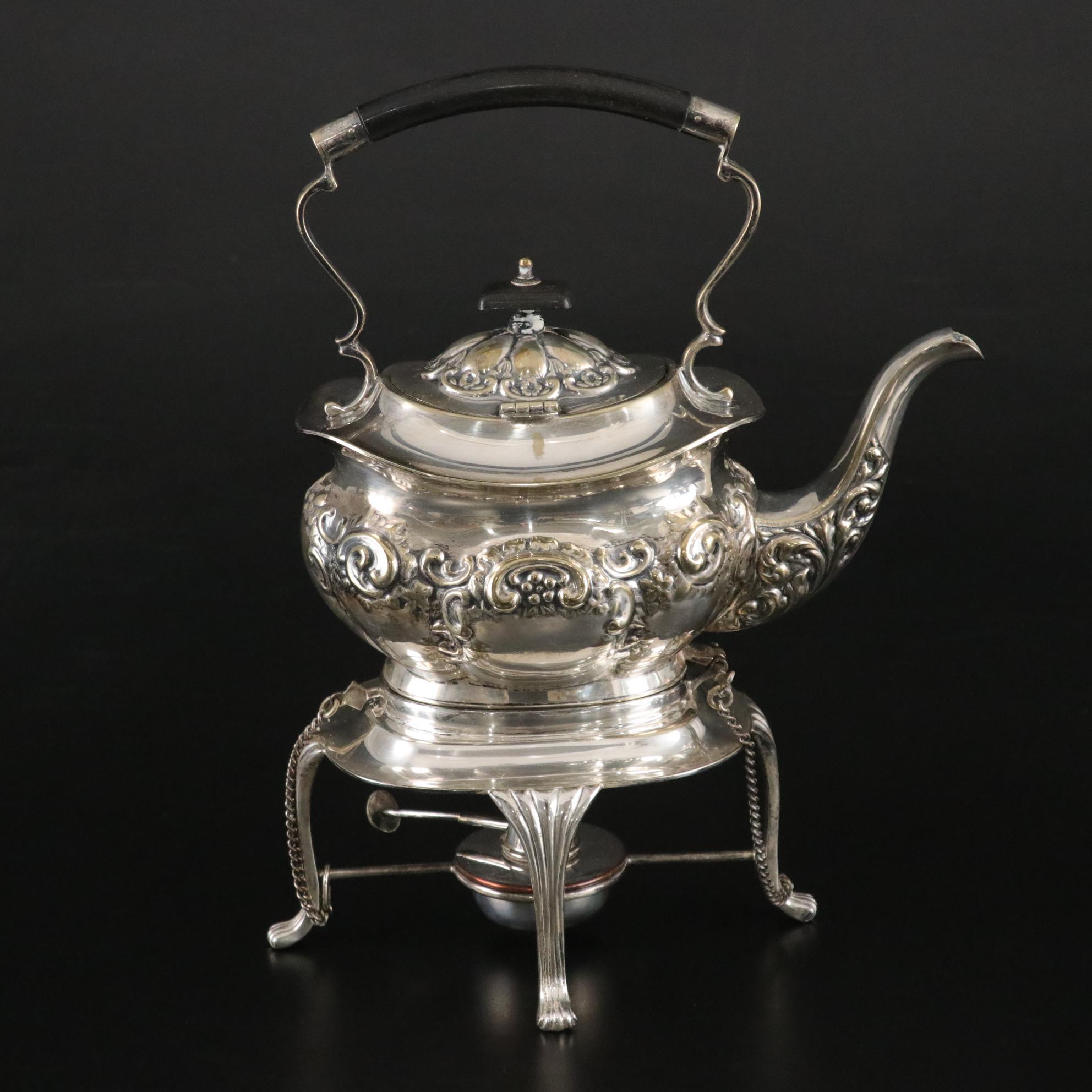 Winchester Silver Plate Coffee and Tea Service Made In Sheffield England