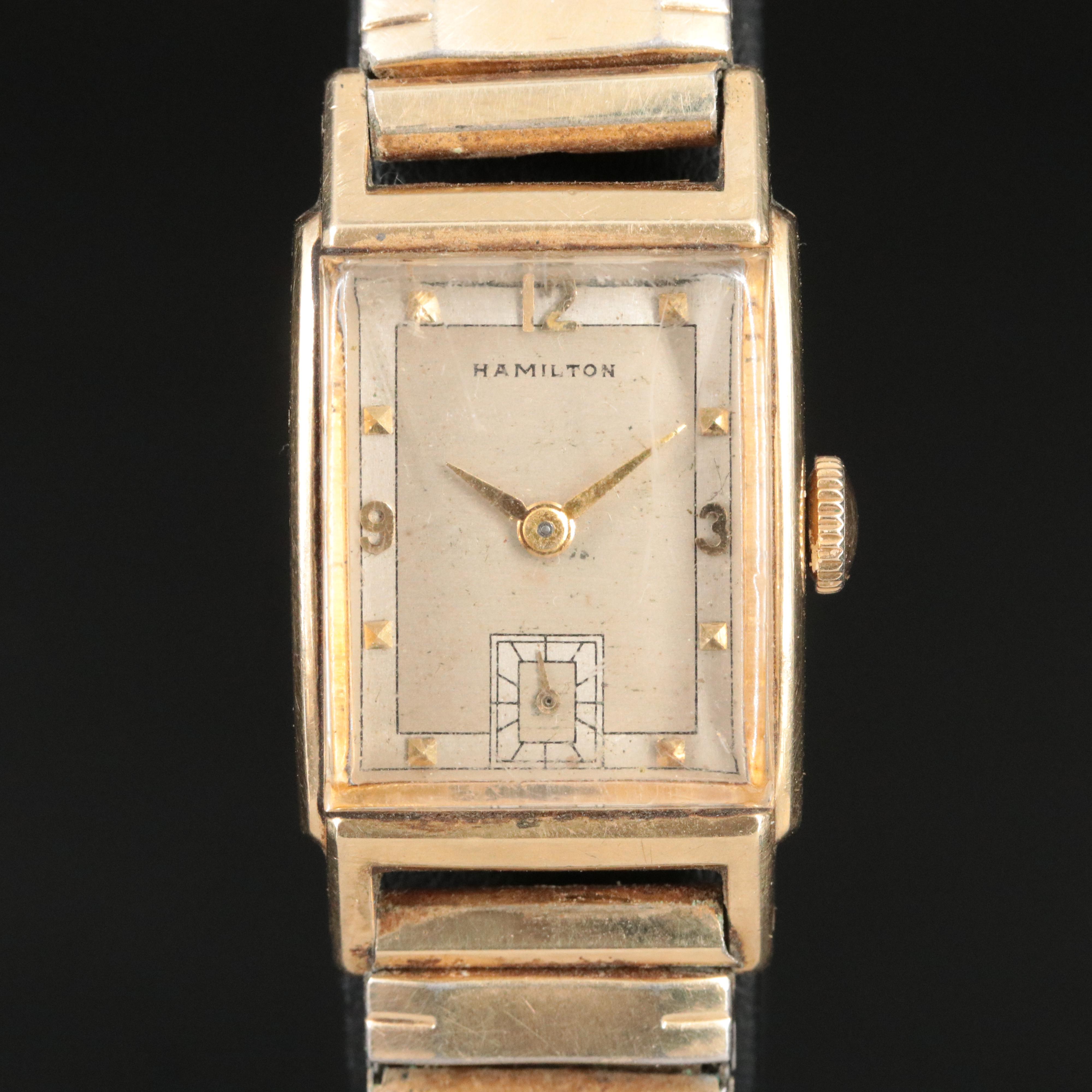 1950 Hamilton 14K Gold-Filled Watch
