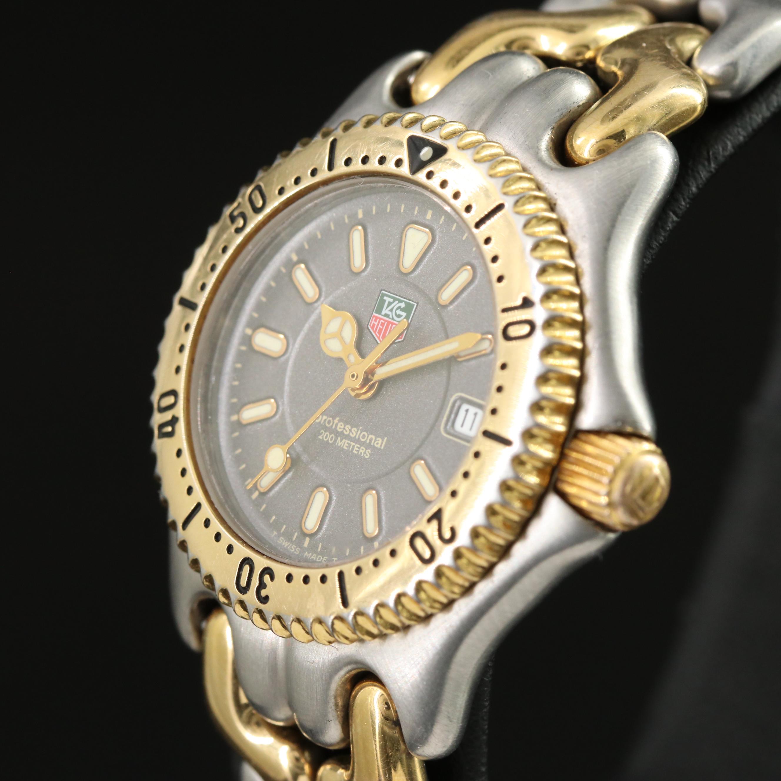 TAG Heuer Two-Tone Professional 200 Meters Watch
