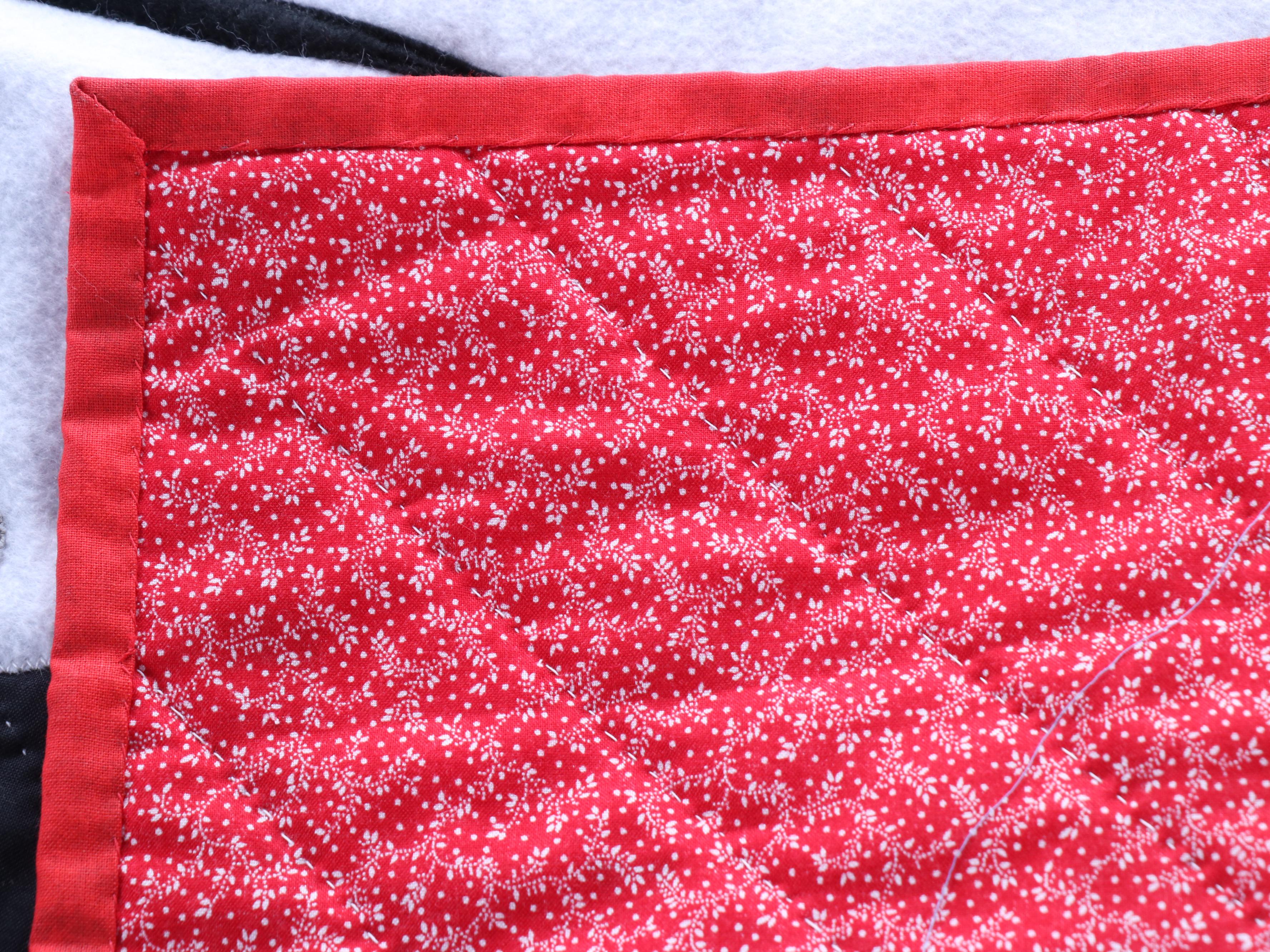 Cacilda Meier Handmade Artisan Hanging Quilt "Sandhill Crane," 2015