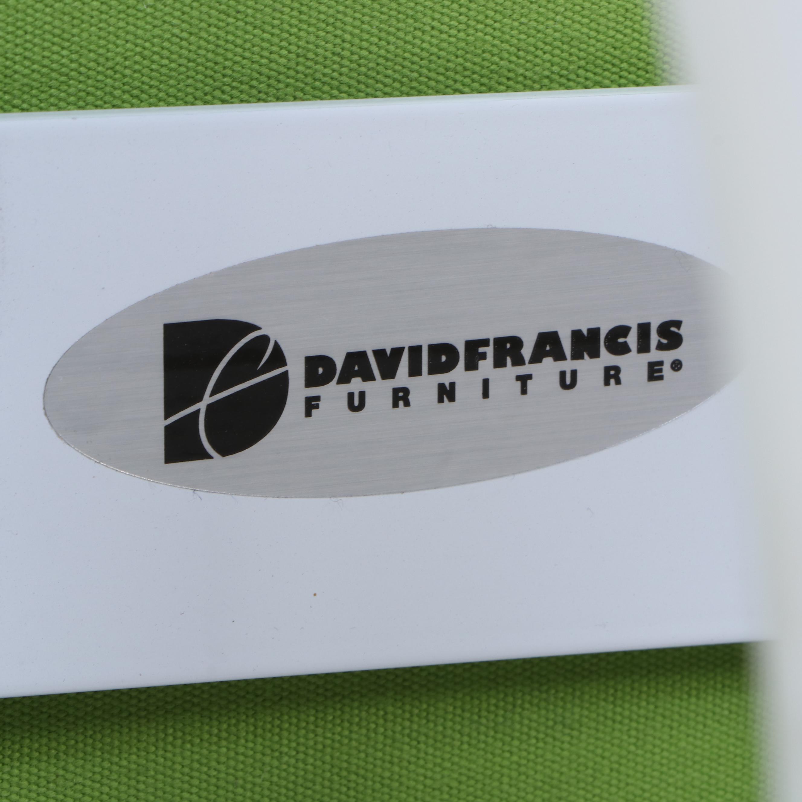 David Francis Chinese Chippendale Style Aluminun Patio Dining Set