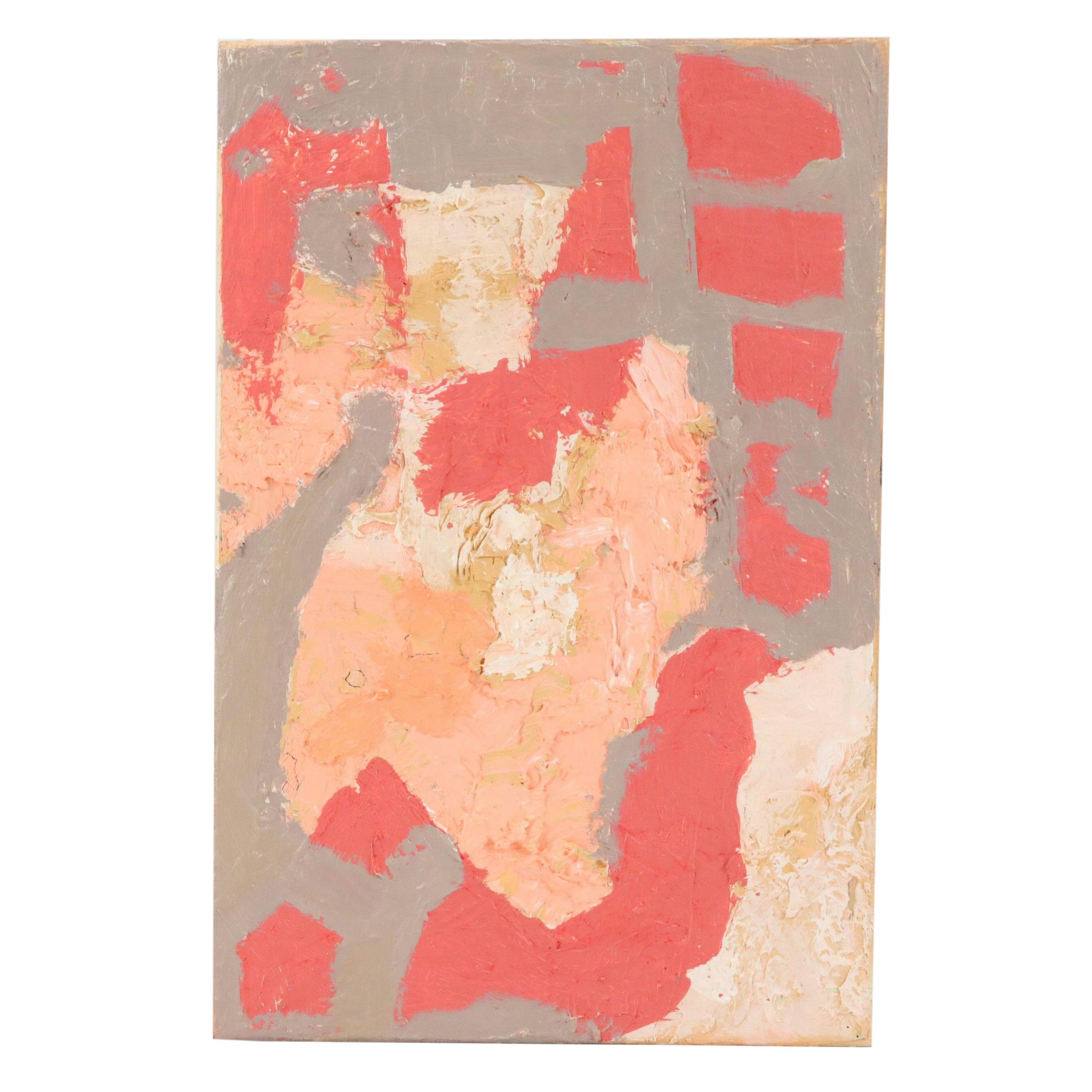 Kim Irvin Madsen Impasto Modernist Acrylic Painting, 21st Century