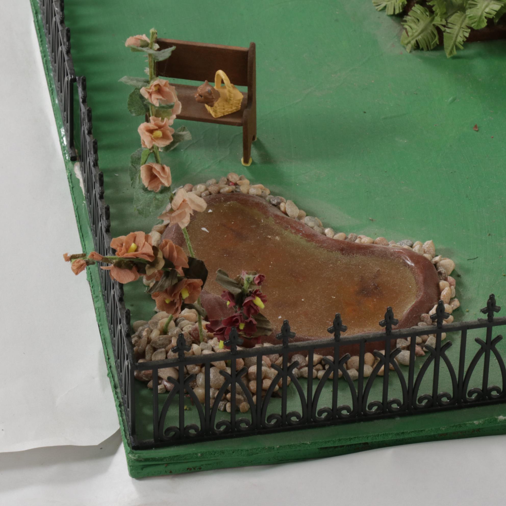 Greenleaf Lighted Victorian Style "Beacon Hill" Doll House with Furnished Rooms