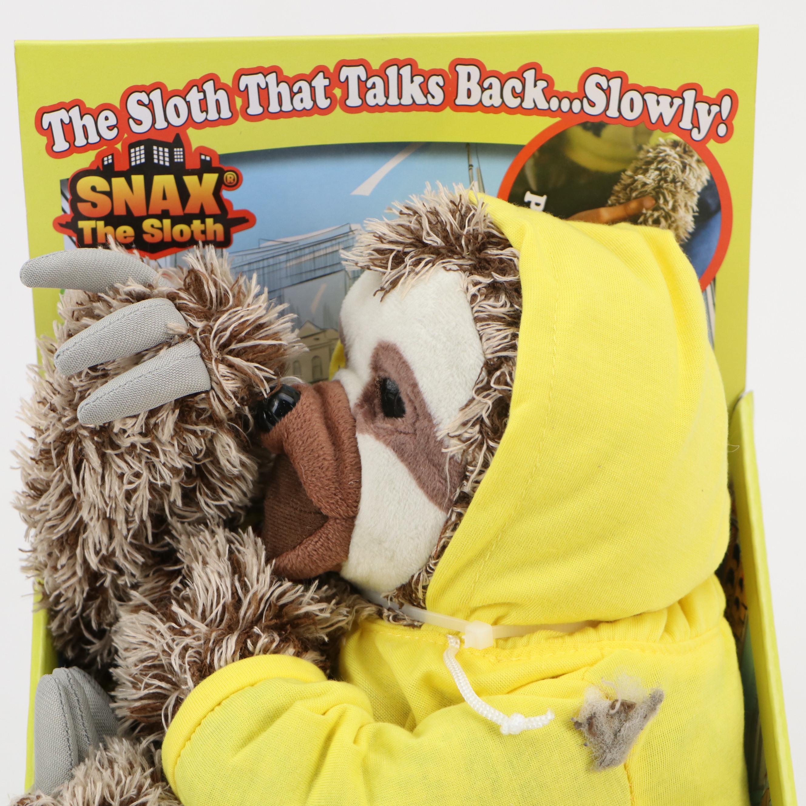 Intersell Ventures "Snax the Sloth" and Gund Stuffed Animals