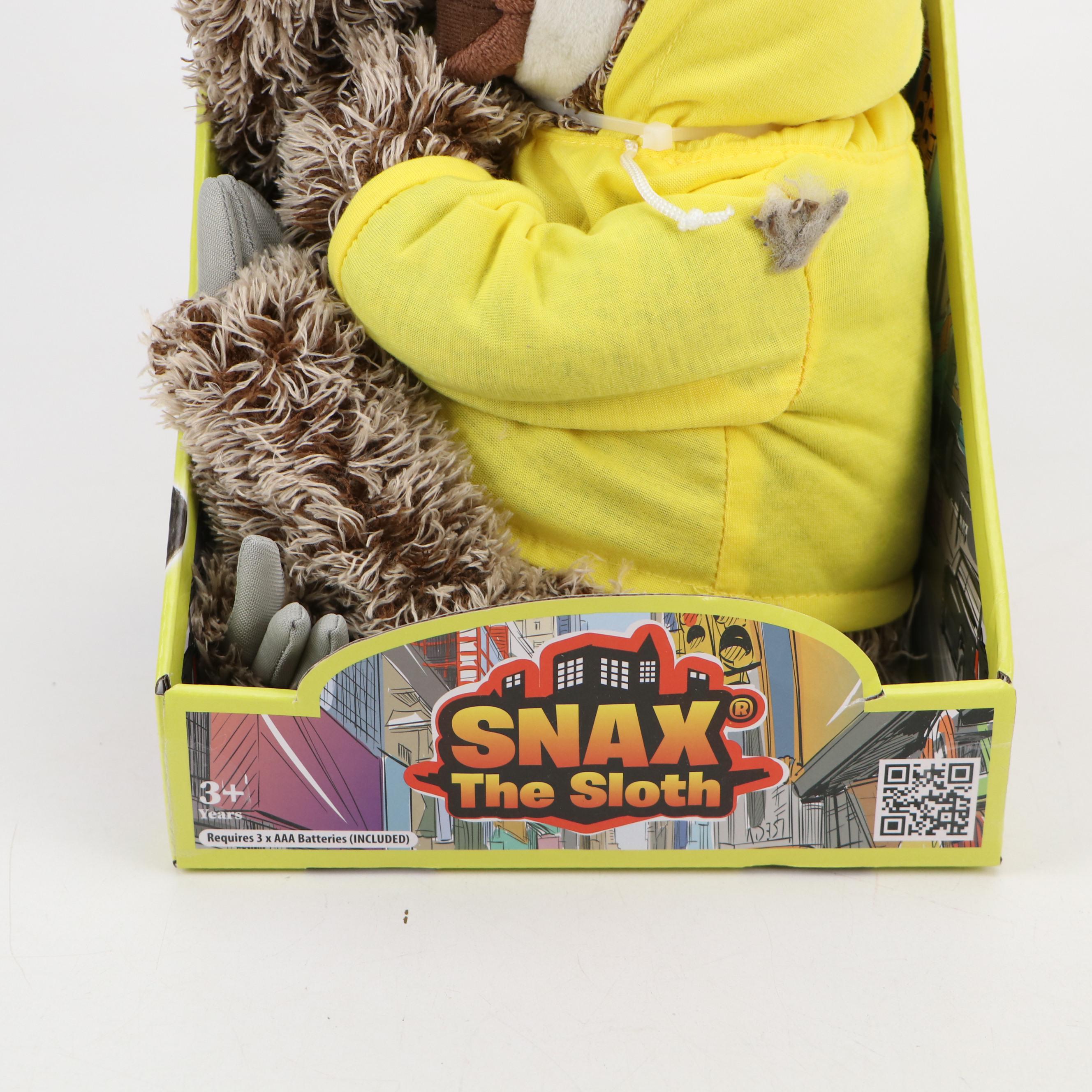 Intersell Ventures "Snax the Sloth" and Gund Stuffed Animals