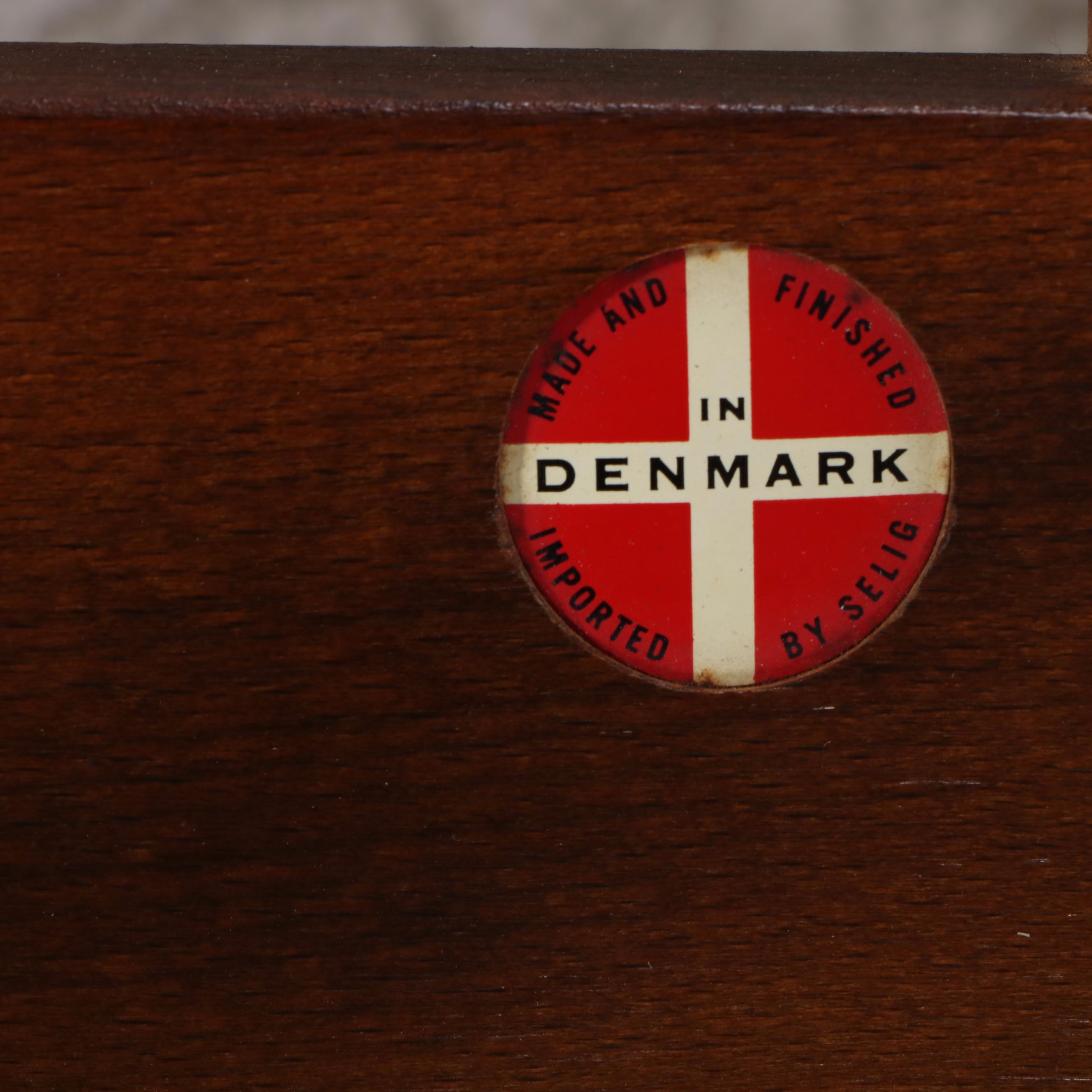 Selig Danish Modern Beech Chaise Lounge, Mid-20th Century