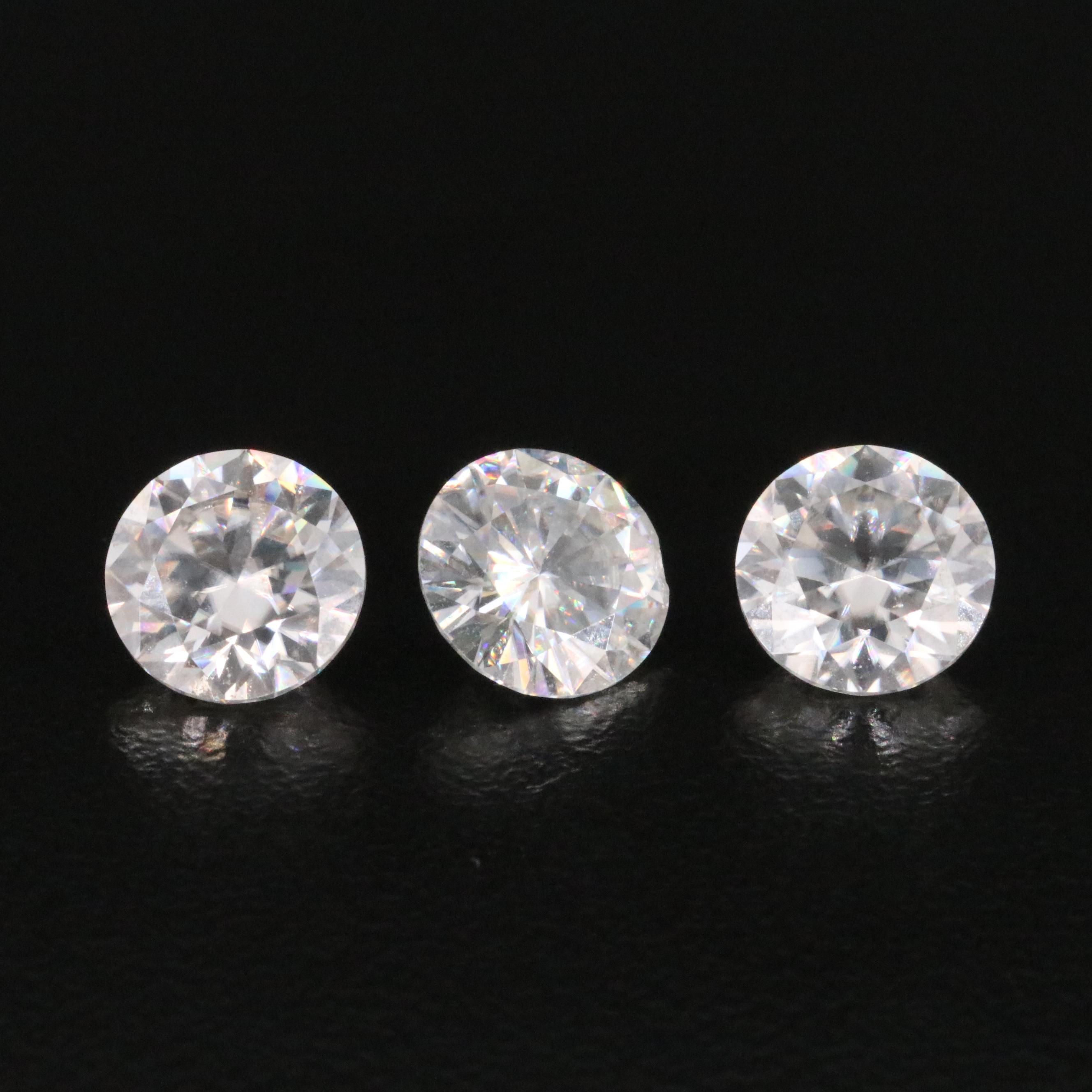 Loose 5.28 CTW Moissanite Lot