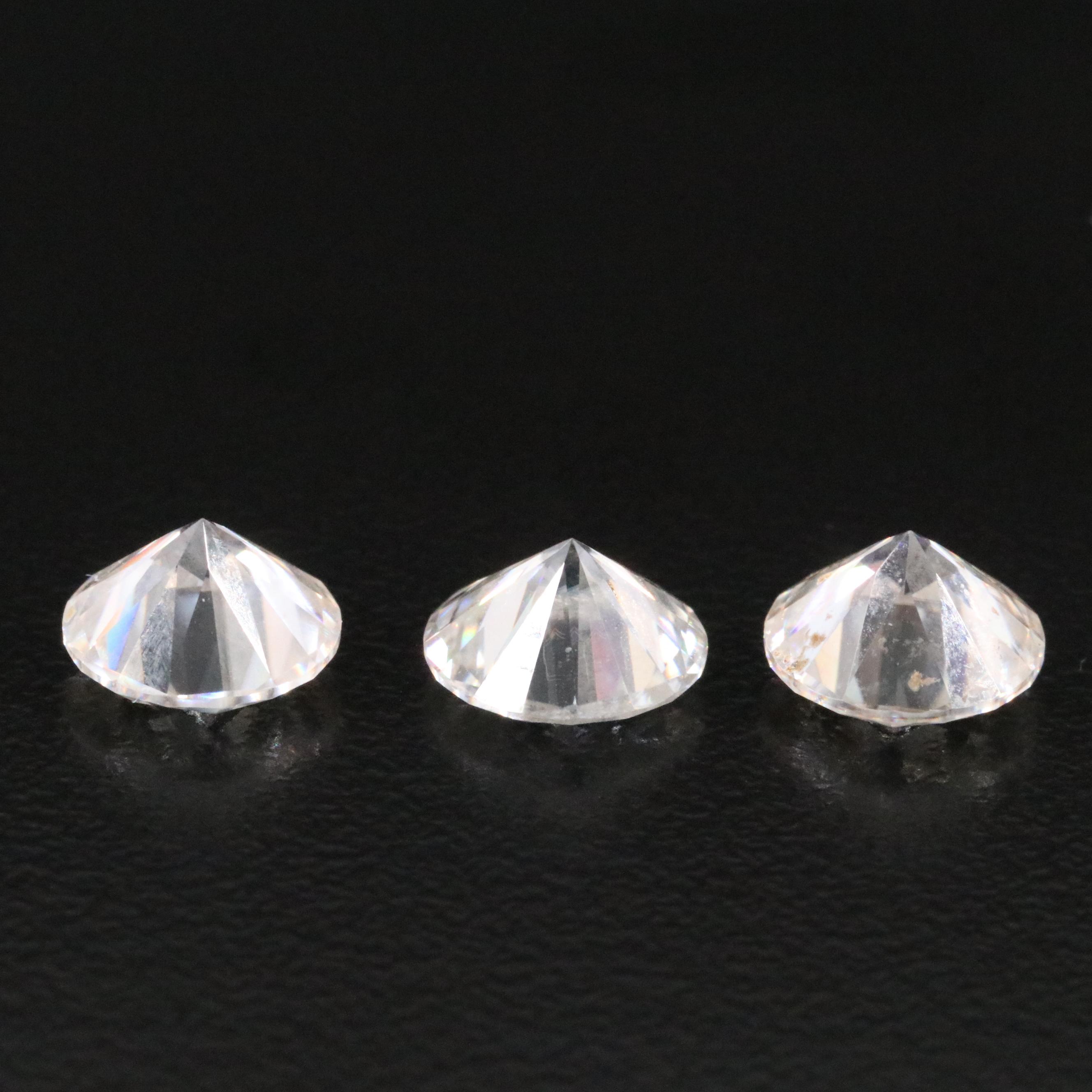 Loose 5.28 CTW Moissanite Lot