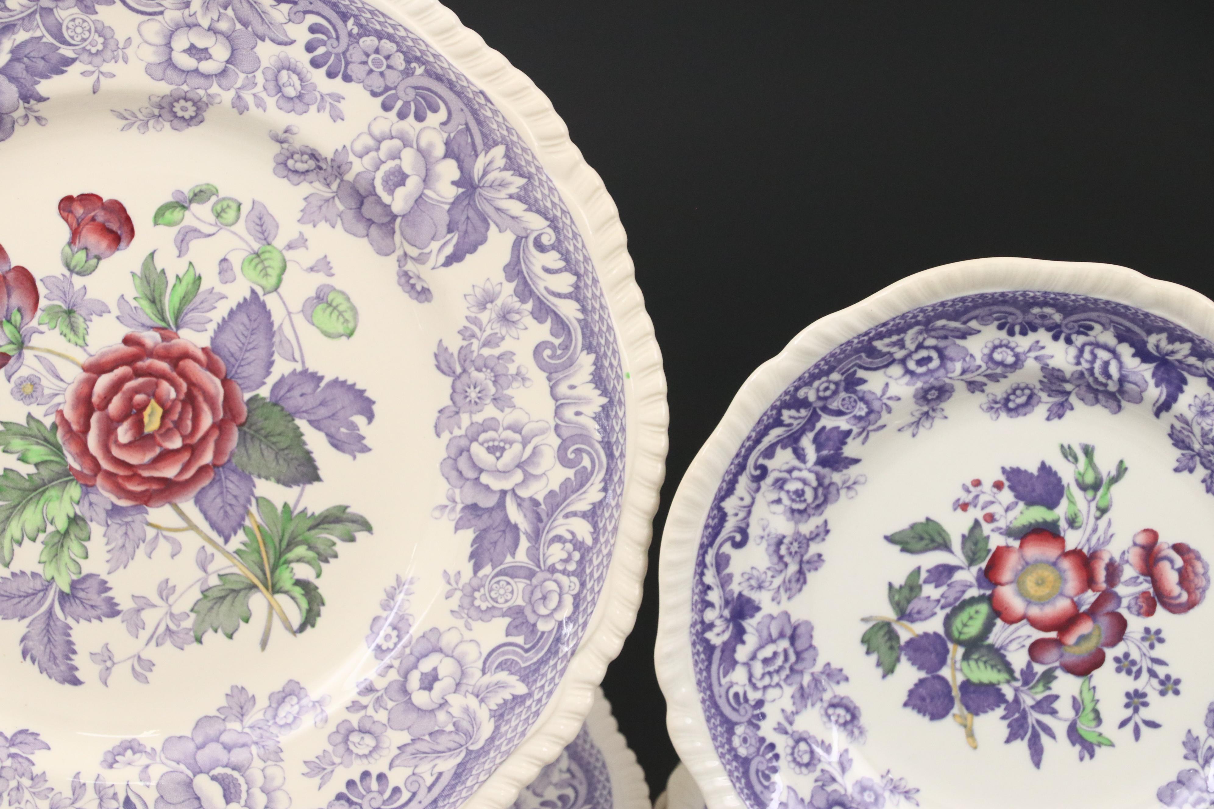 Spode "Mayflower" Ceramic Tea Service and Dinnerware