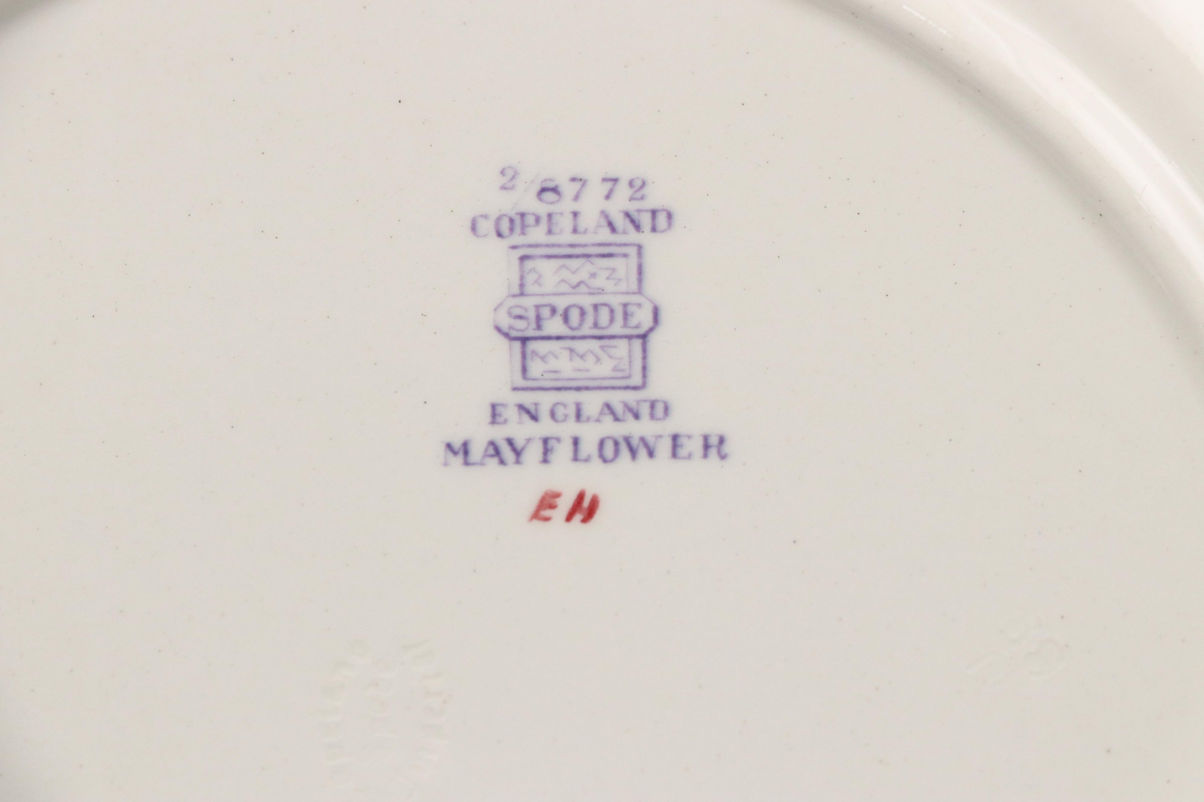Spode "Mayflower" Ceramic Tea Service and Dinnerware