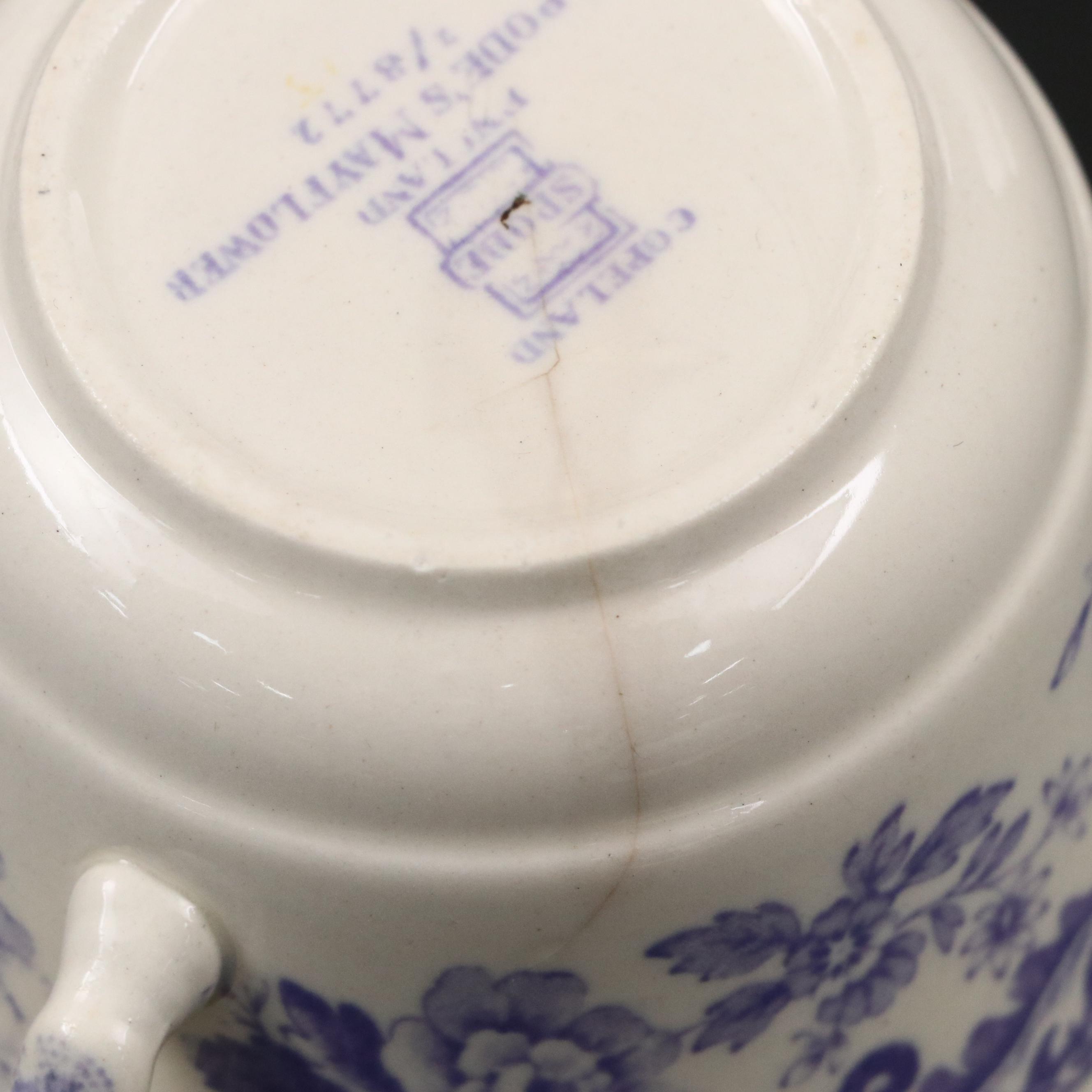 Spode "Mayflower" Ceramic Tea Service and Dinnerware