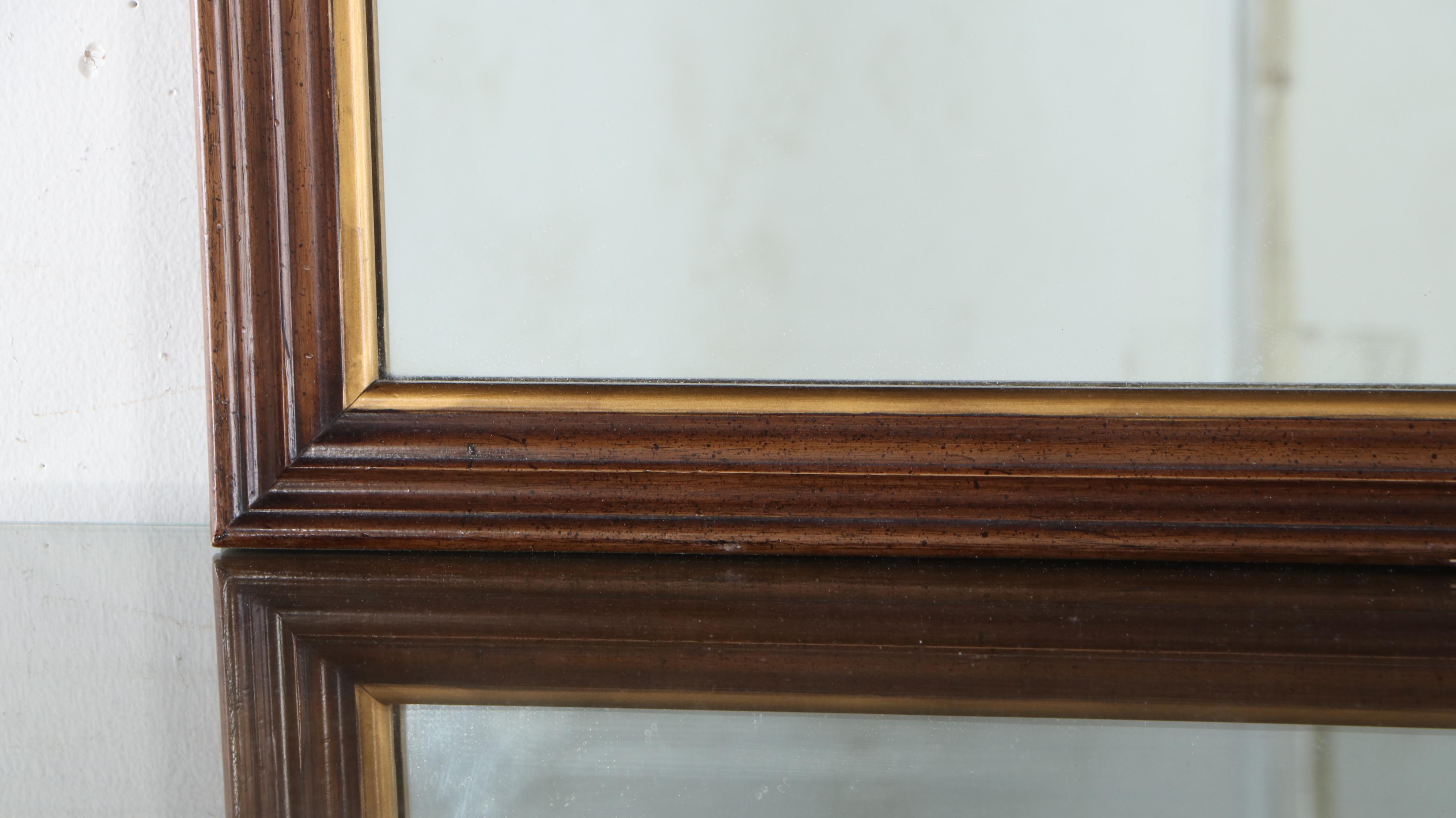 Pair of Henredon Oak Dressing Tables with Mirrors, Late 20th Century