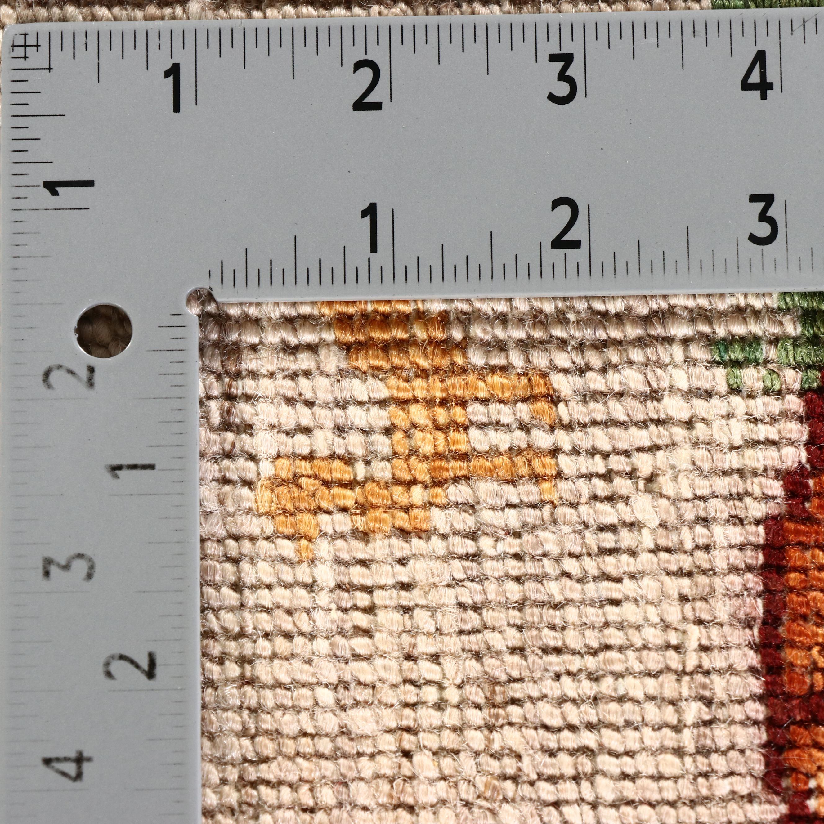 2'2 x 3' Hand-Knotted Pakistani-Afghan Style Pictorial Accent Rug