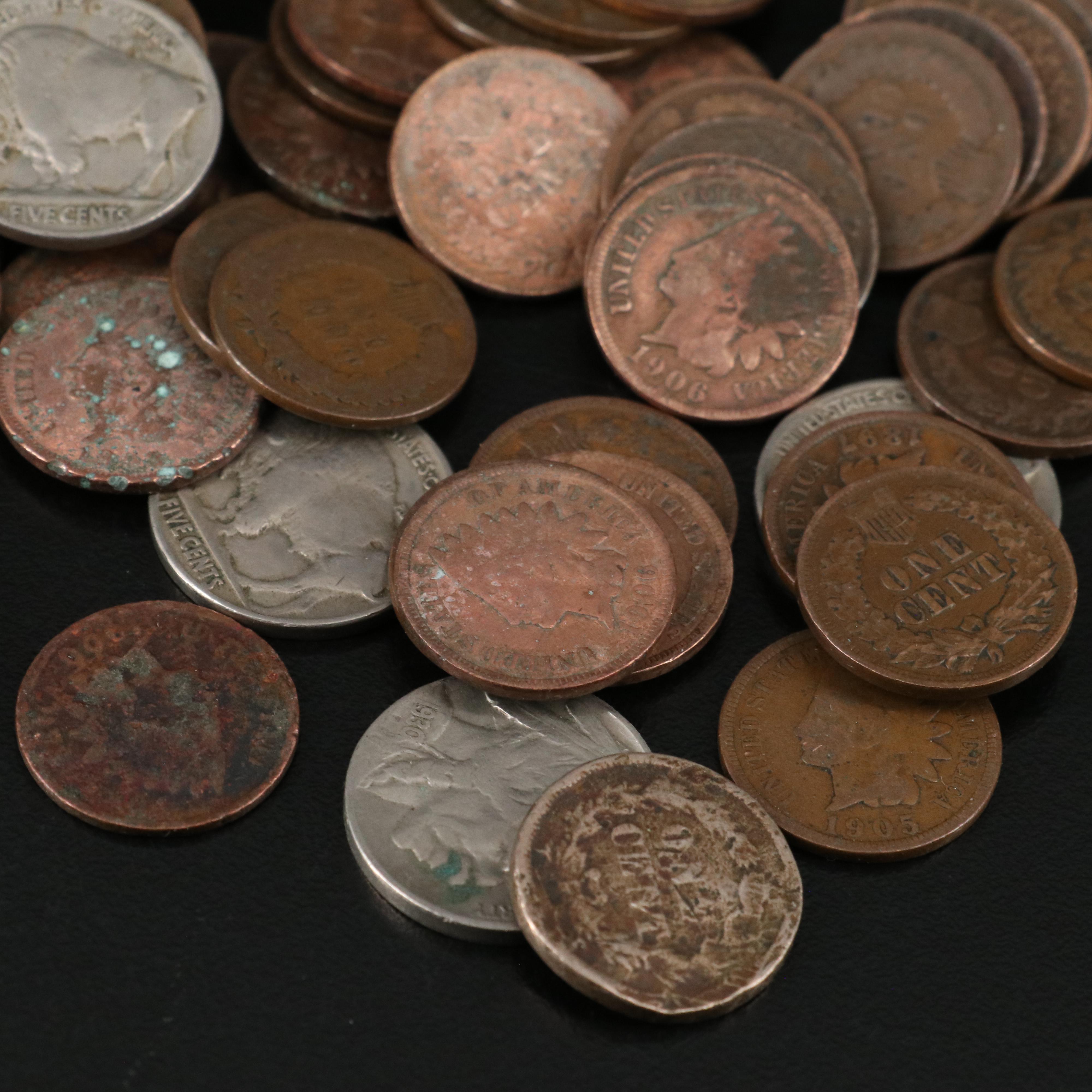 157 Antique to Vintage U.S. Coins, Including Liberty Seated