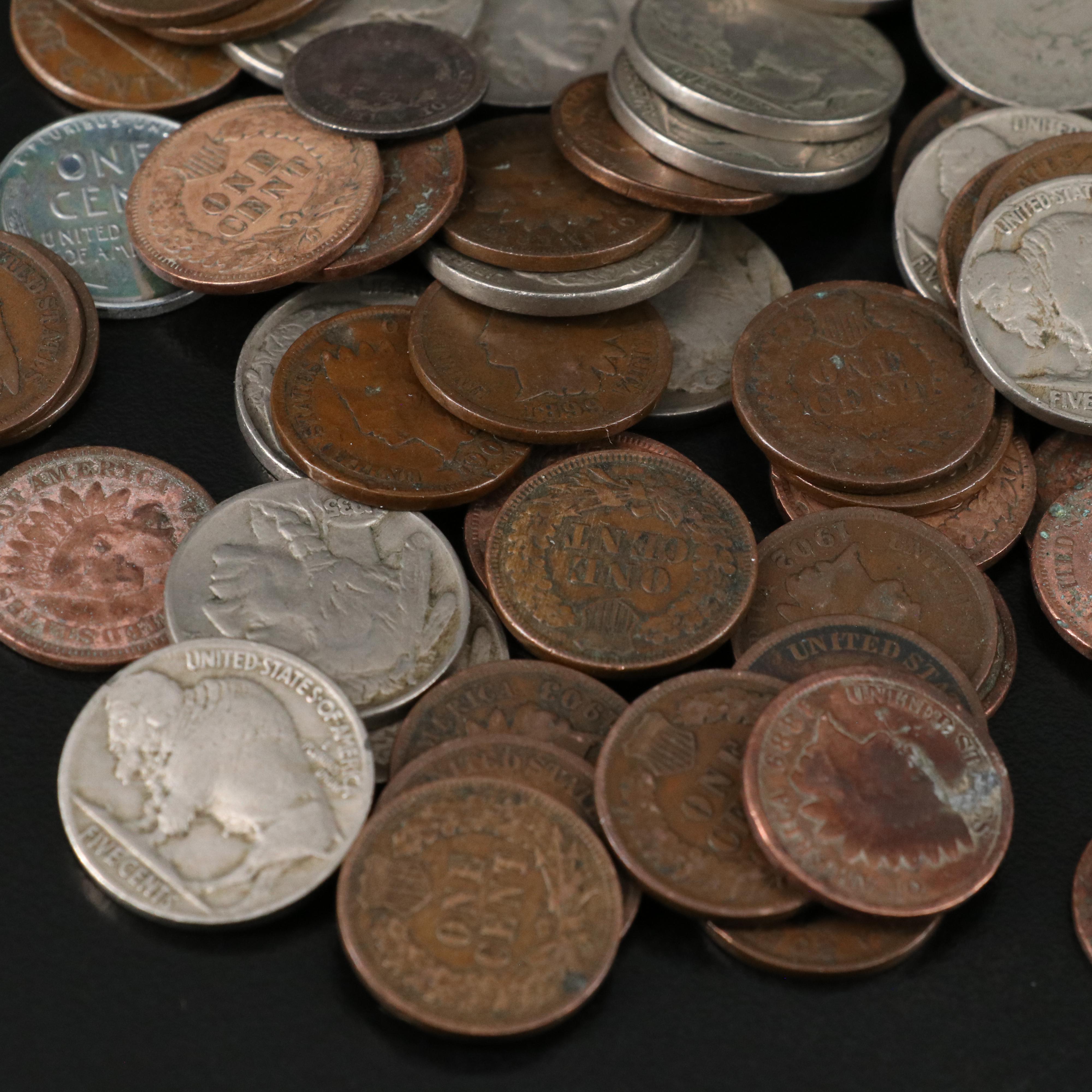 157 Antique to Vintage U.S. Coins, Including Liberty Seated